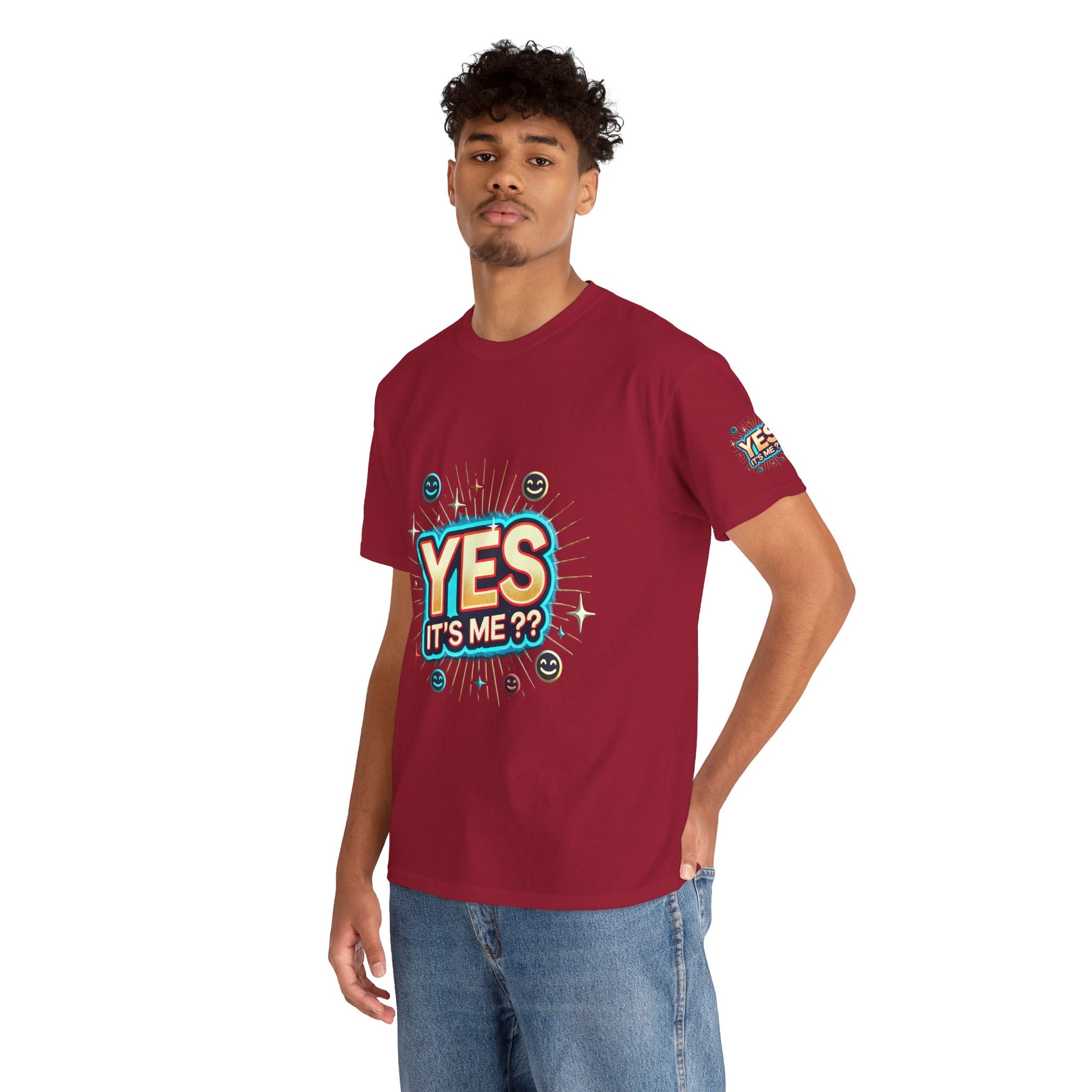 Unisex Heavy Cotton T-shirt Yes It's Me T-Shirt for Comfort