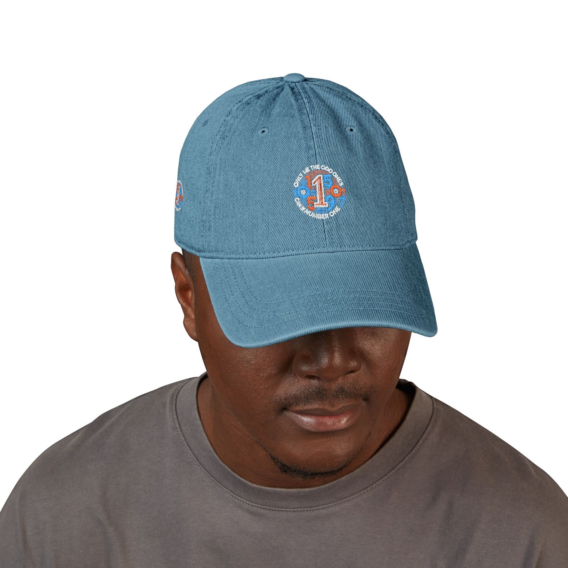 Unique Embroidered Denim Hat Only We The Odd Ones - Comfortable