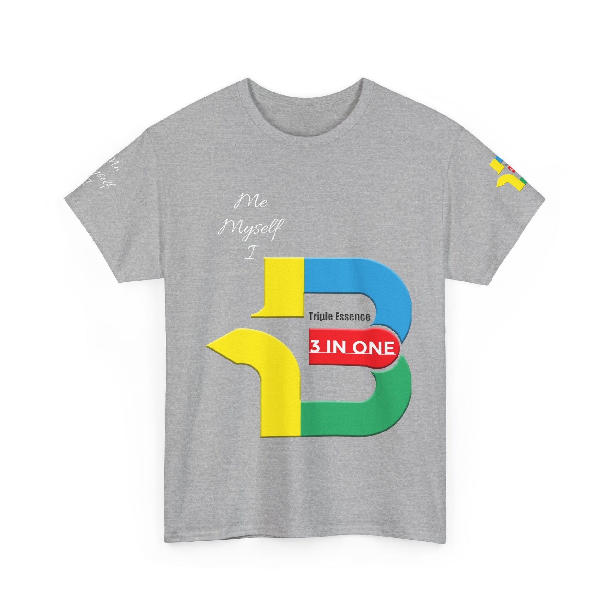 Unisex Heavy Cotton t-shirt 3 in one t-shirt for Comfort & Durability.