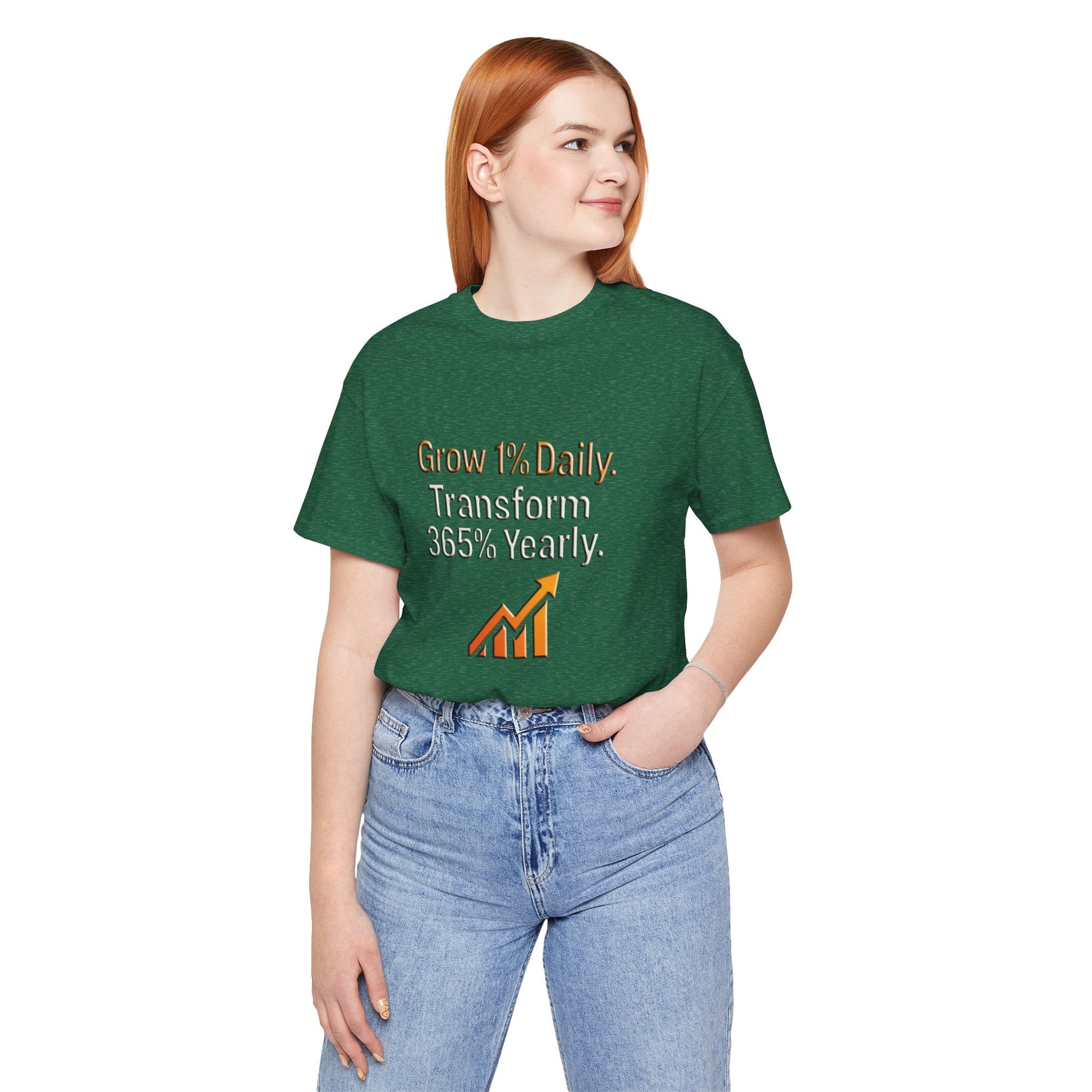 Motivational Growth T-shirt – Wear Your Daily Dose of Inspiration