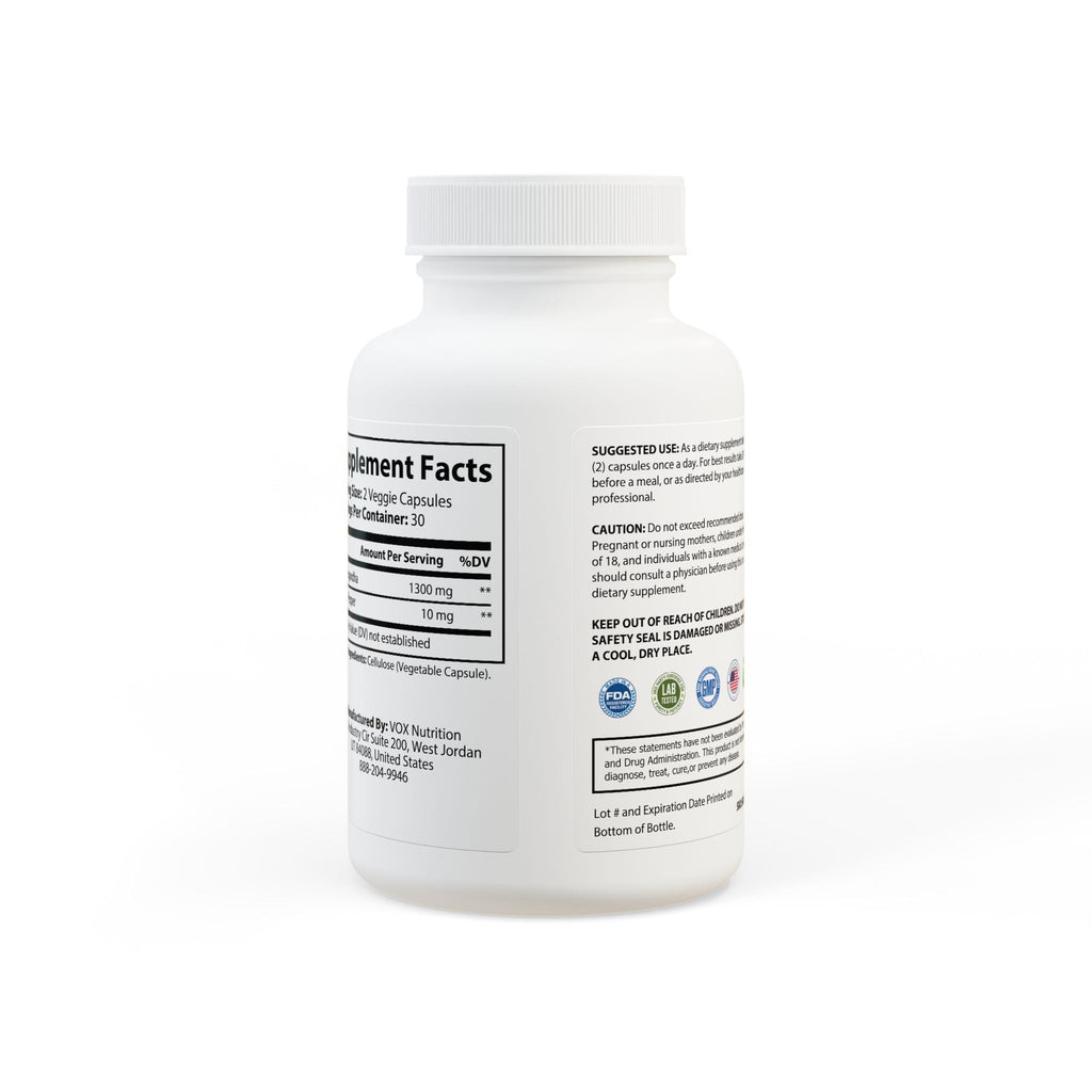 Ashwagandha and Black Pepper Supplement – Stress & Focus Support