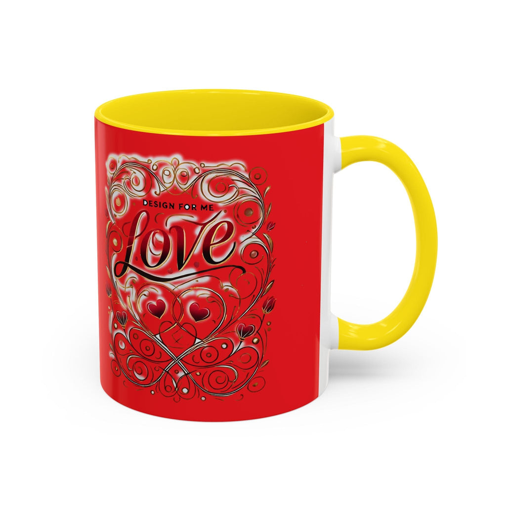 Accent Coffee Mug - (11, 15oz) Valentine Mug Mixed Stylish Ceramic