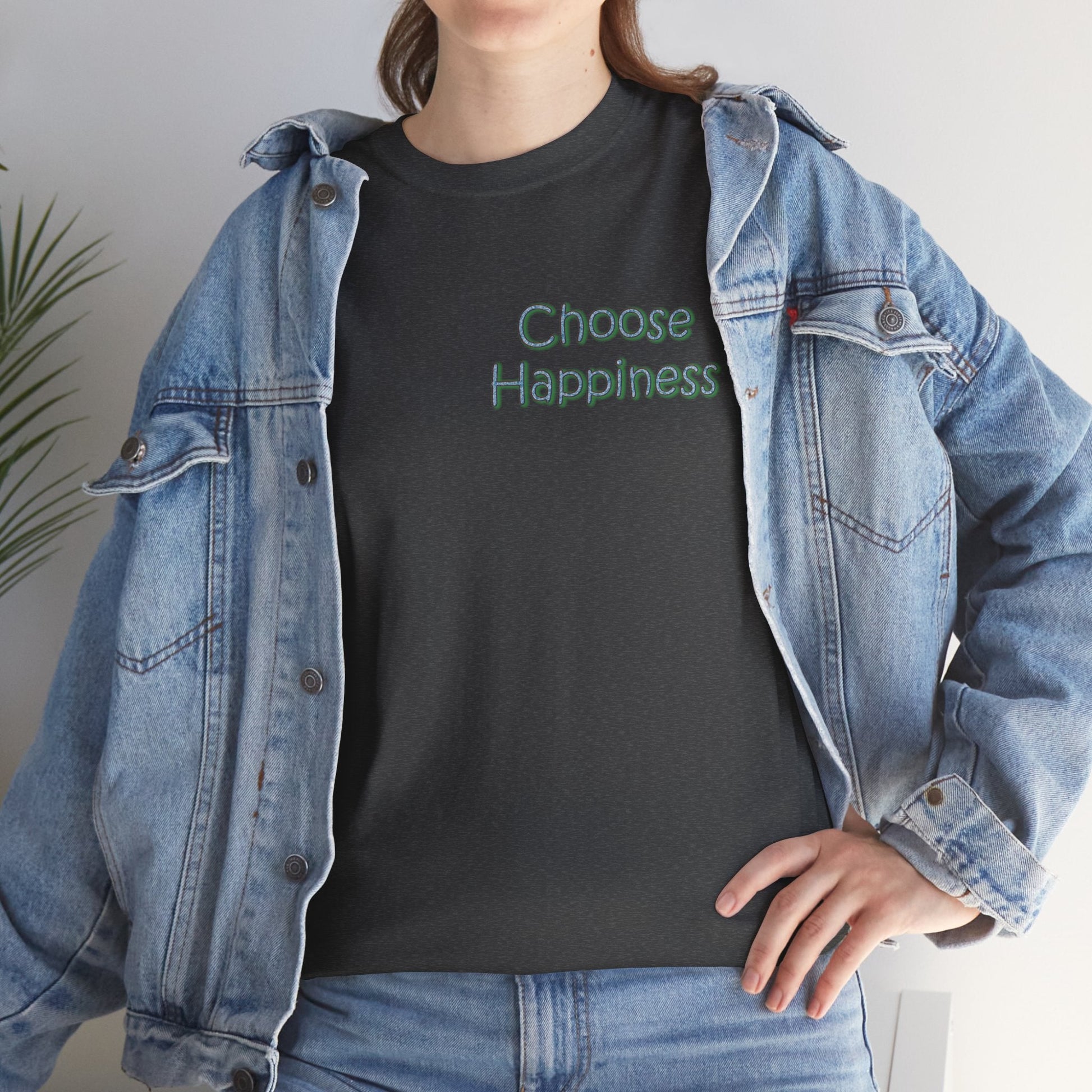 Unisex Heavy Cotton T-shirt - Radiate Positivity Its Free