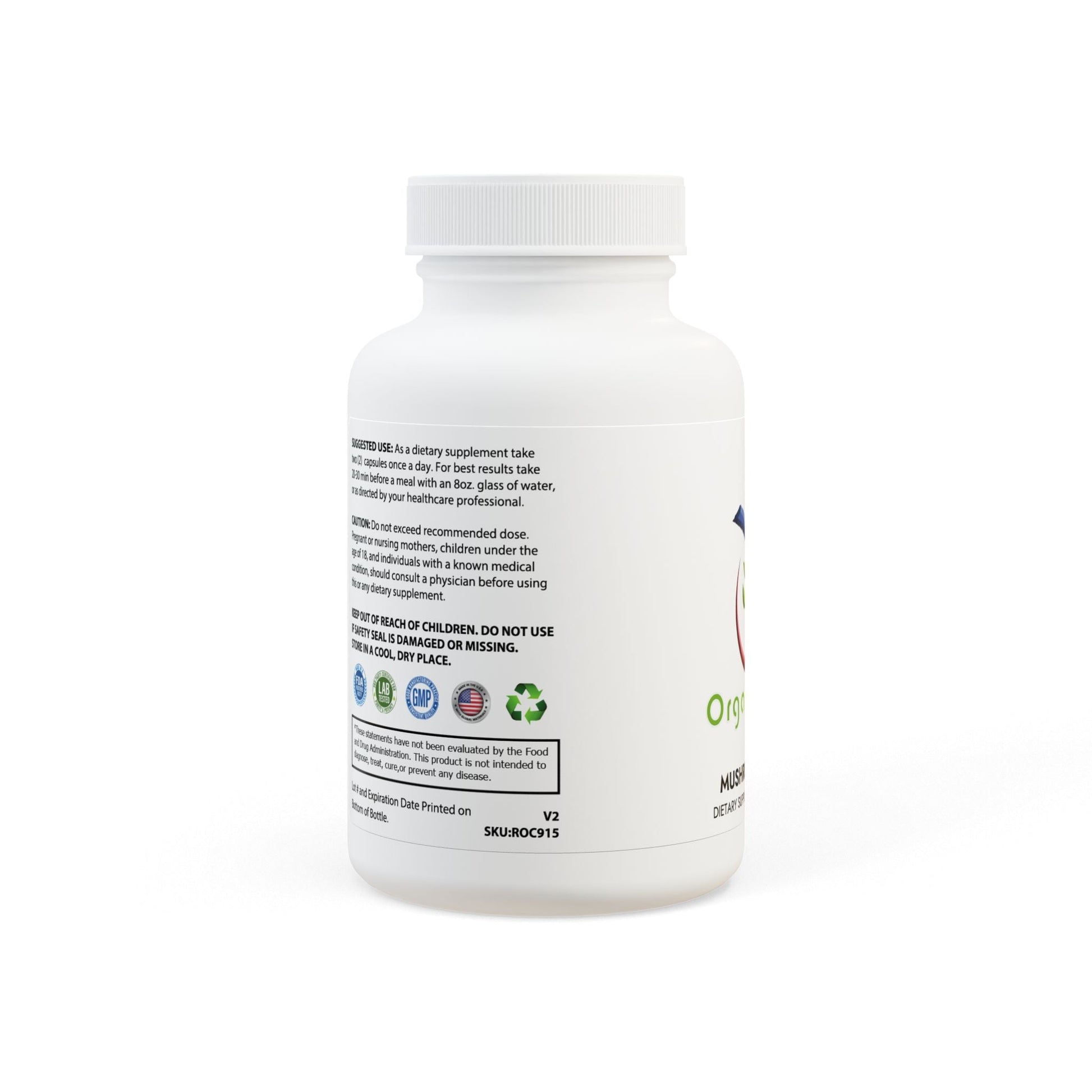 Mushroom Blend Supplement for Brain Health & Energy Support