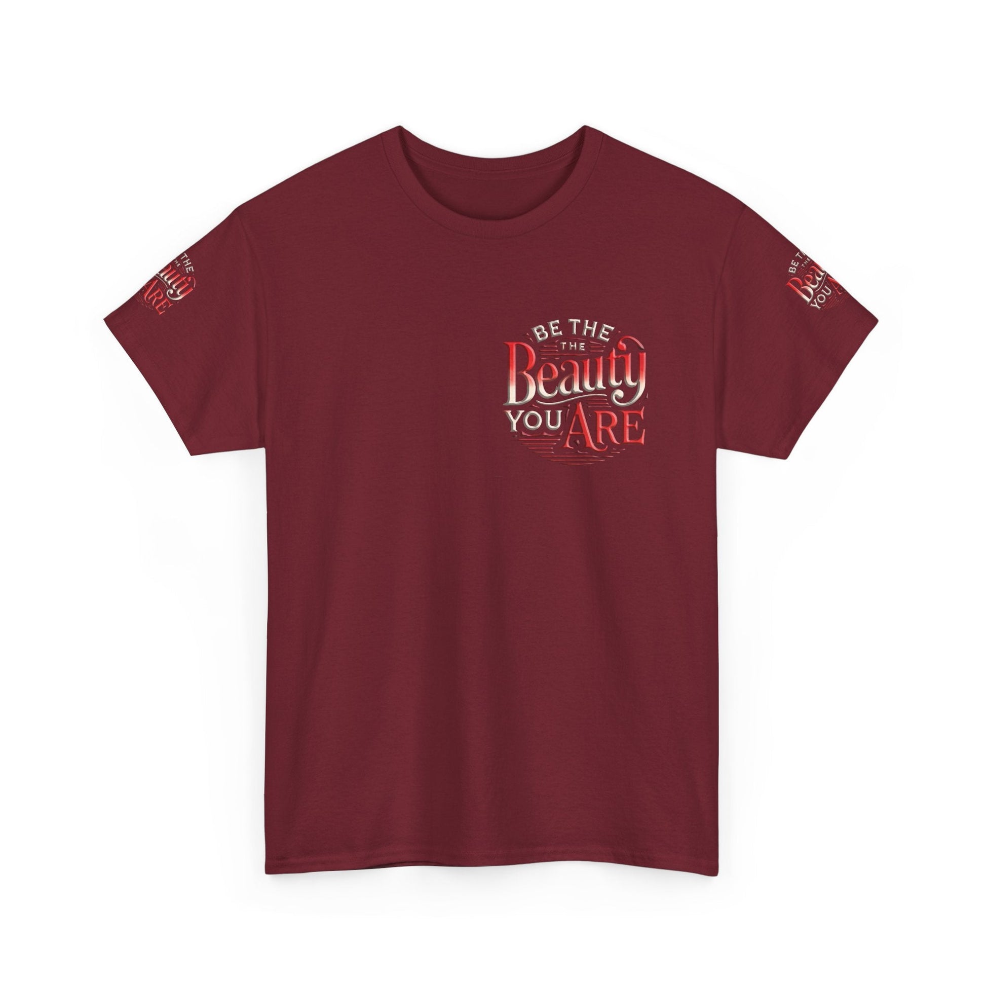 Unisex Heavy Cotton T-shirt - Be the Beauty You Are  Classic & Comfy