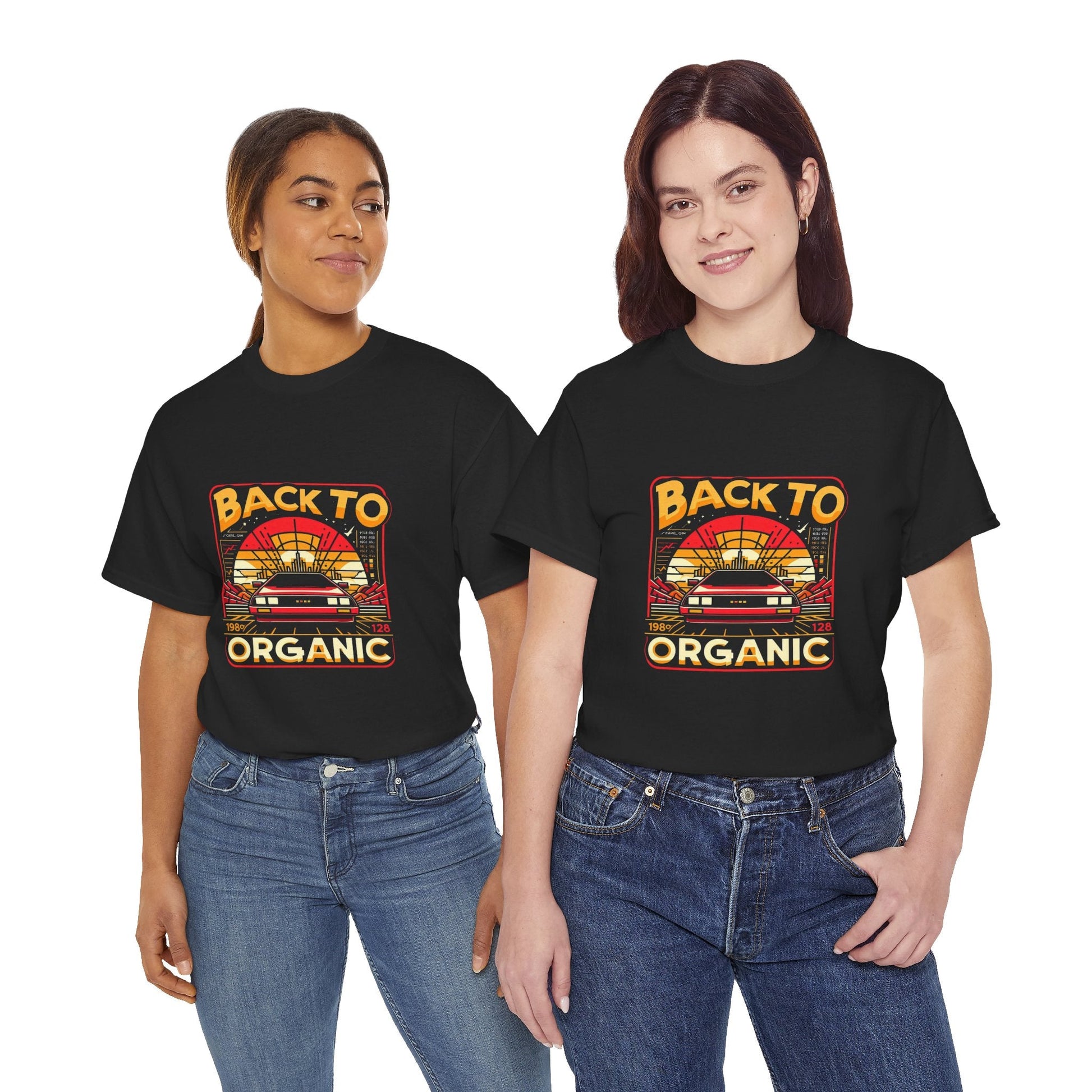 Unisex Heavy Cotton T-shirt - Classic Comfort, Style Back to Organic