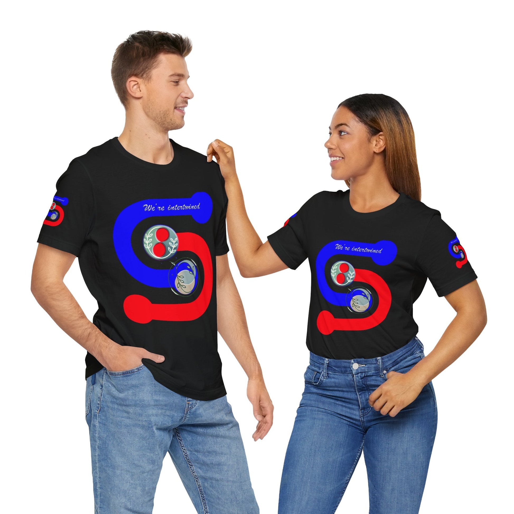 Unisex Jersey Short Sleeve T-shirt - We're Interconnected