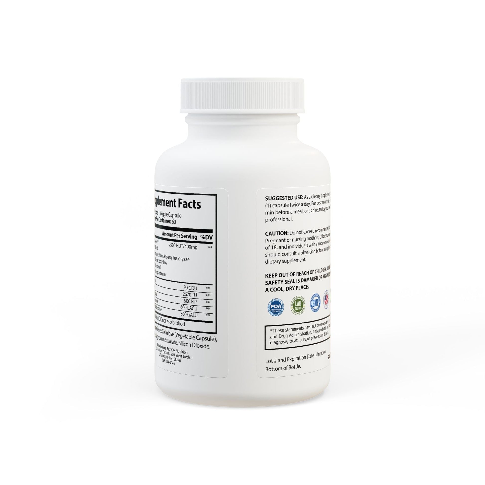 Digestive Enzyme Blend – Support Gut Health & Nutrient Absorption