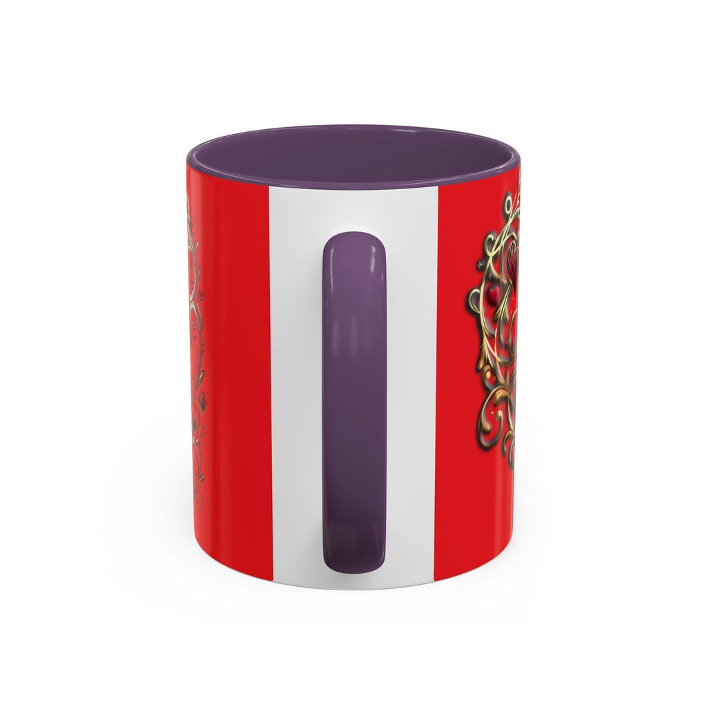 Accent Coffee Mug - (11, 15oz) Valentine Mug Mixed Stylish Ceramic