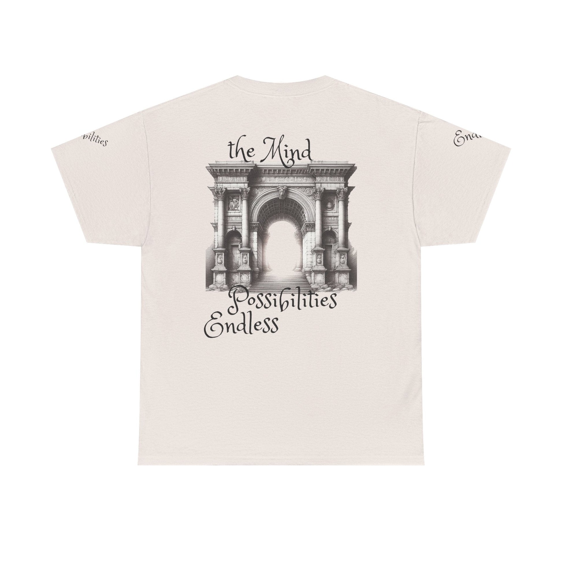 Unisex Heavy Cotton T-shirt - The Mind - Endless Possibilities Endless