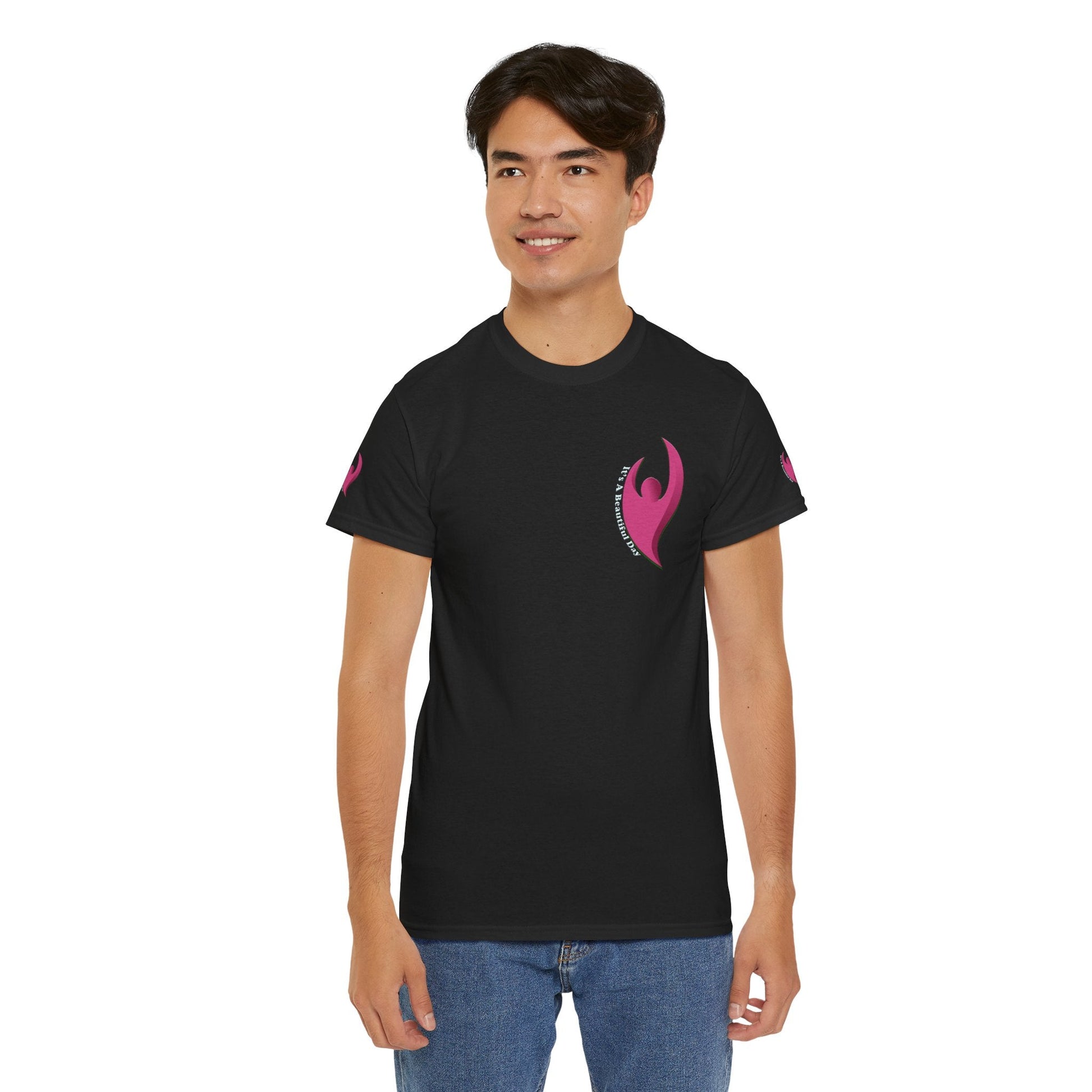 Unisex Beautiful Day Heavy Cotton T-shirt -Classic Comfort & Style