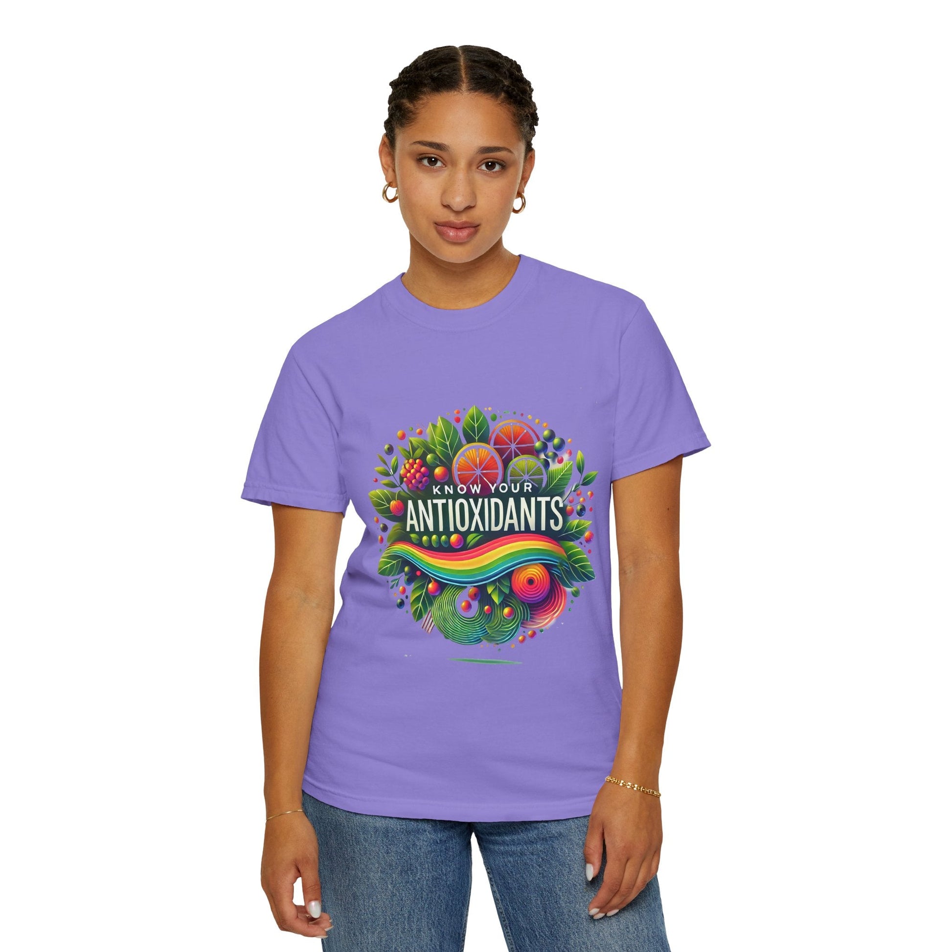 Unisex Garment-Dyed T-shirt Know Your Antioxidants Feel the Power