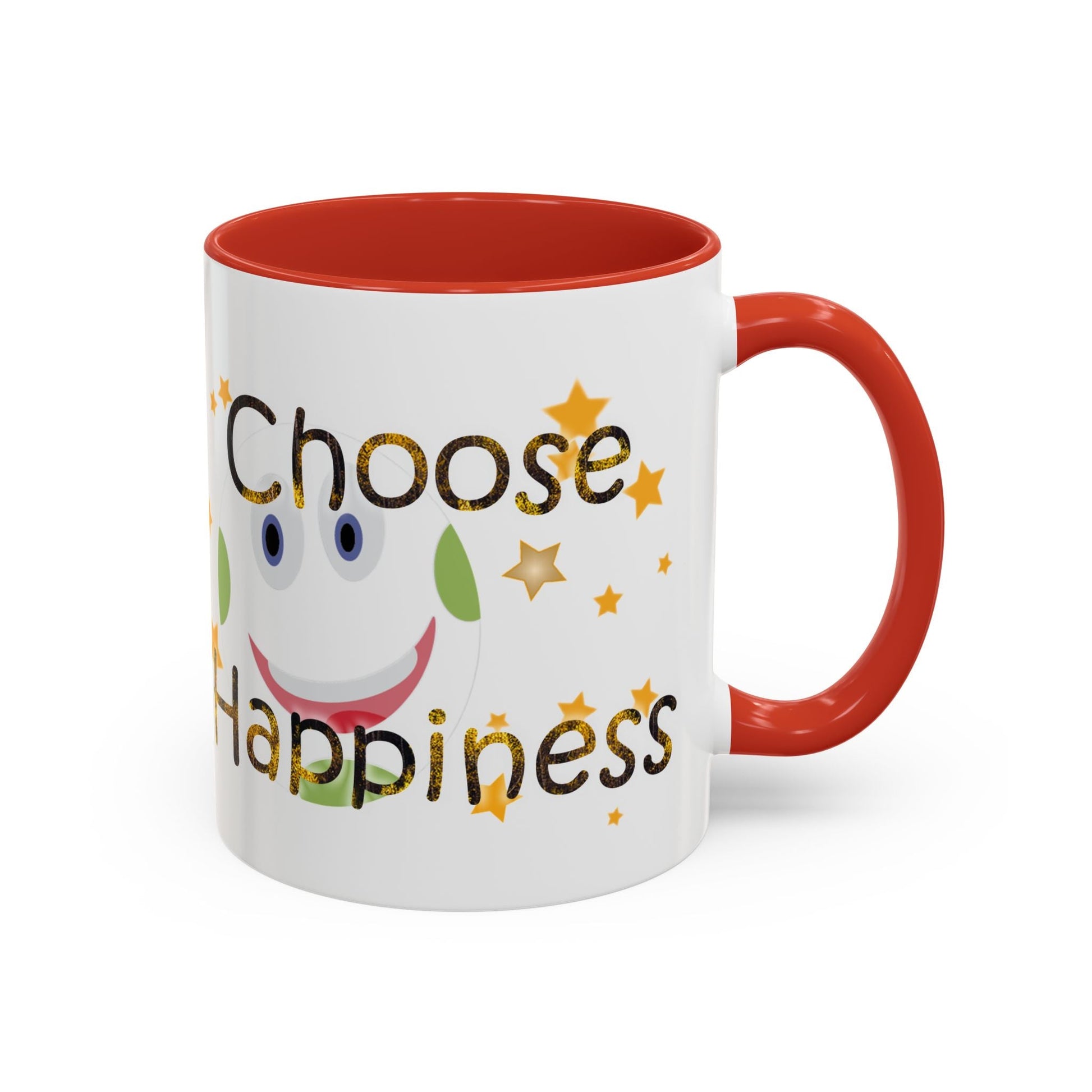 Accent Coffee Mug - Stylish Ceramic Mug 11 & 15oz Bold Color Contrast