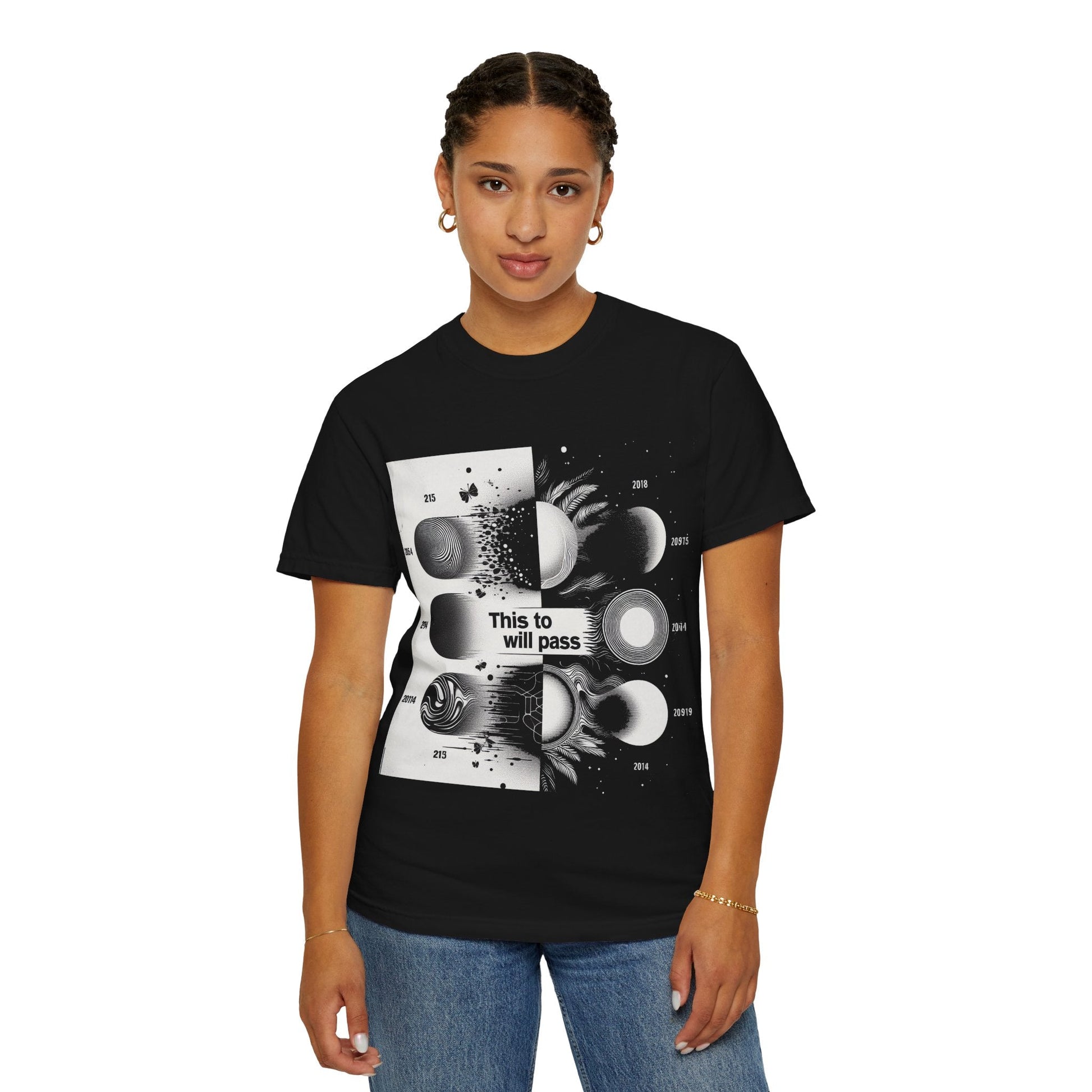 Unisex Garment-Dyed T-shirt This Too Shall Pass - Be Faithful
