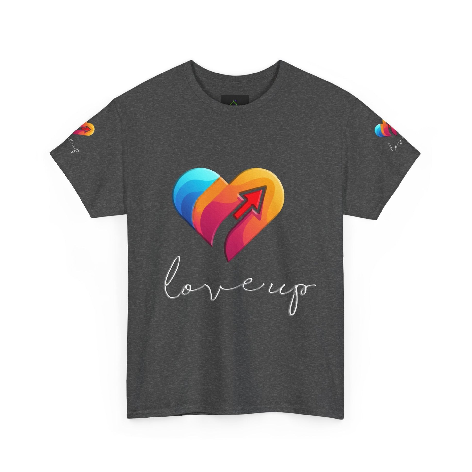 Unisex Heavy Cotton T-shirt - Love's Up Premium Comfort & Timeless Style