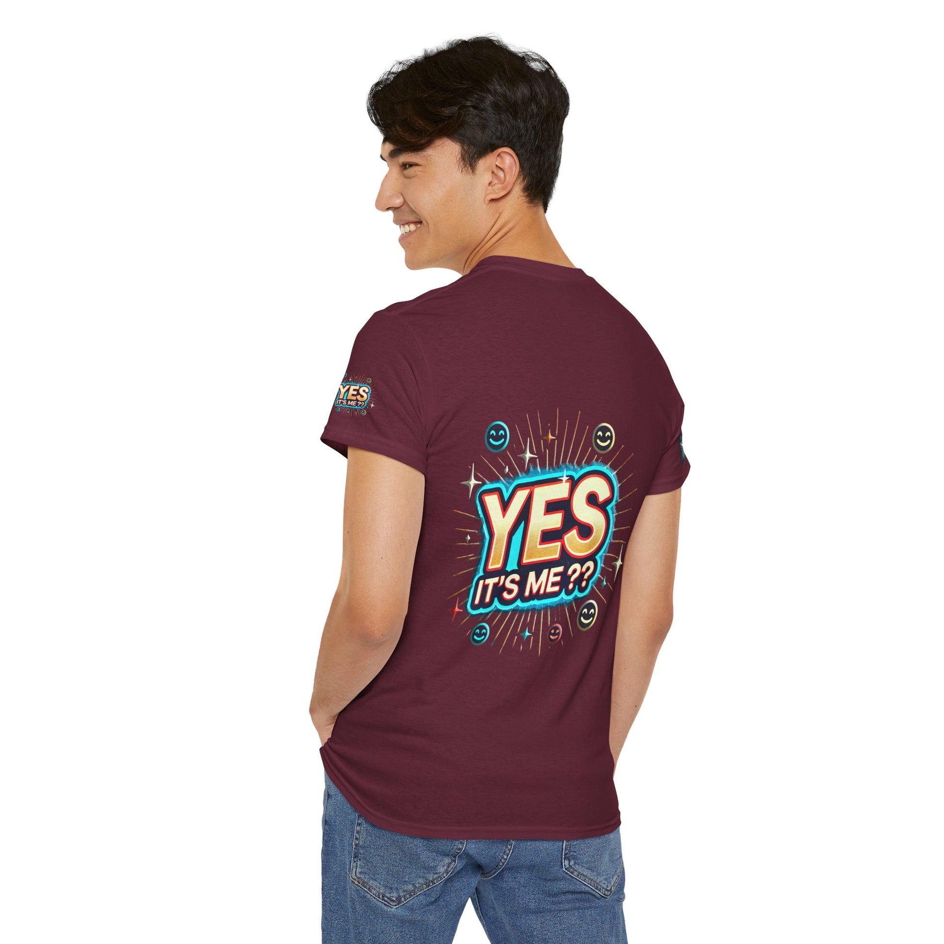 Unisex Heavy Cotton T-shirt Yes It's Me T-Shirt for Comfort
