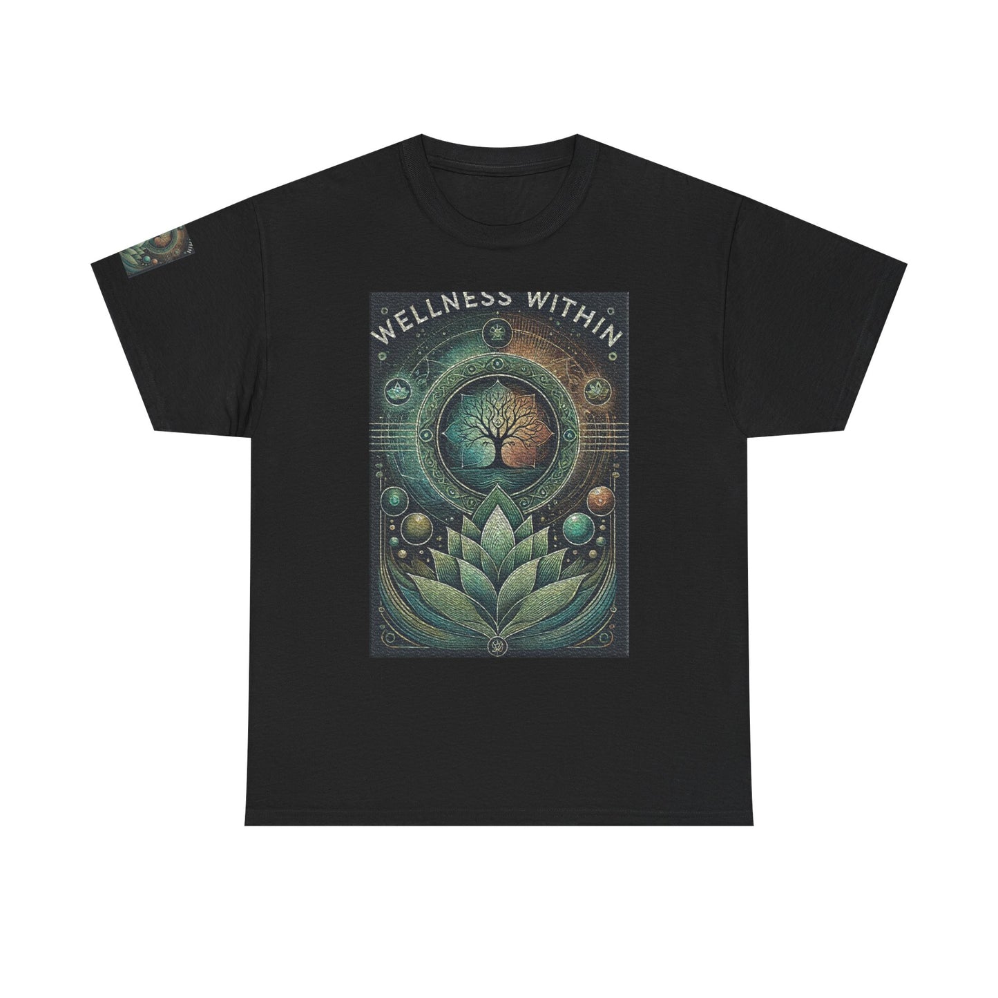 Unisex Heavy Cotton Tee " Wellness Within"