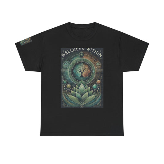 Unisex Heavy Cotton Tee " Wellness Within"