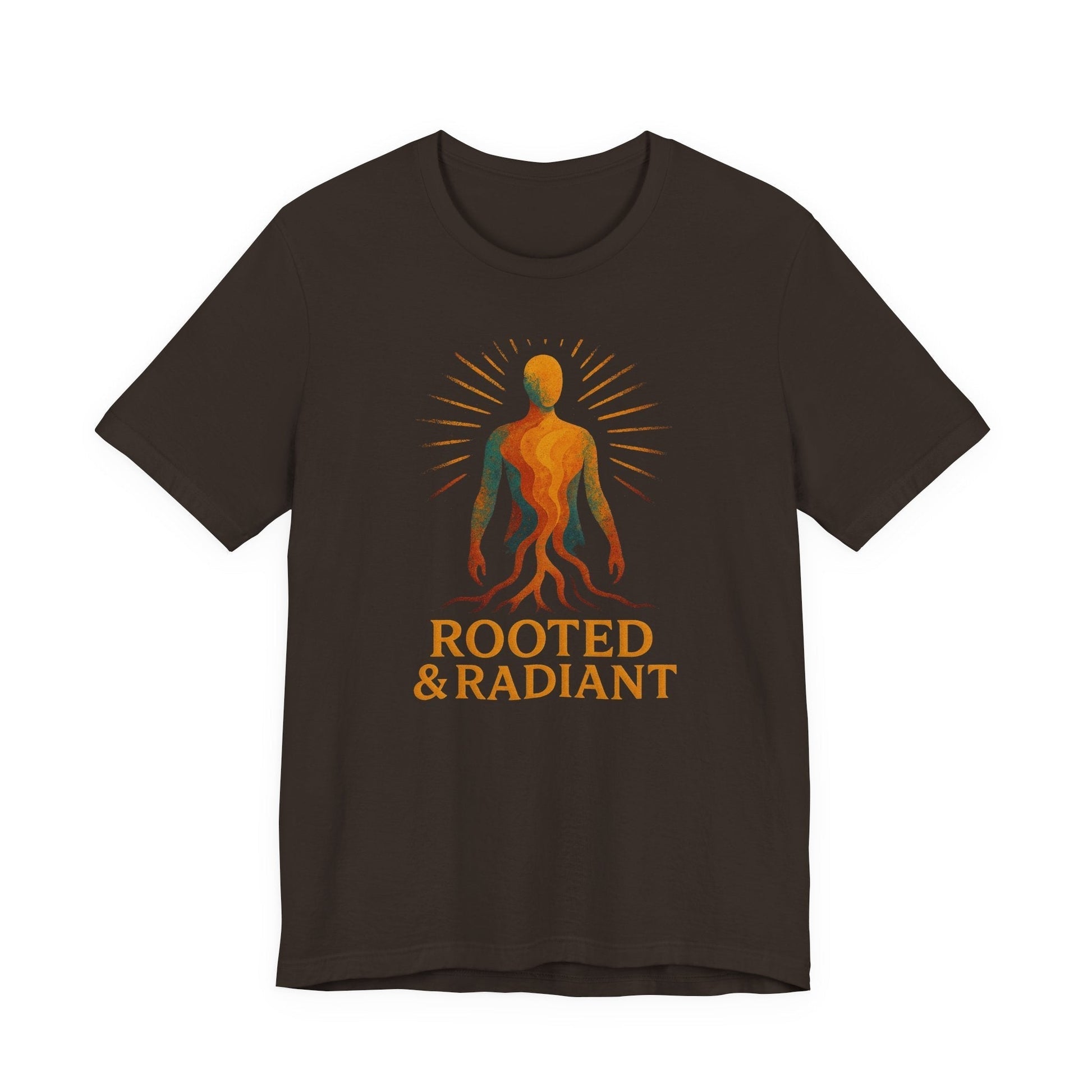 Rooted and Radiant T-shirt | Nature-Inspired Unisex Short Sleeve Tee