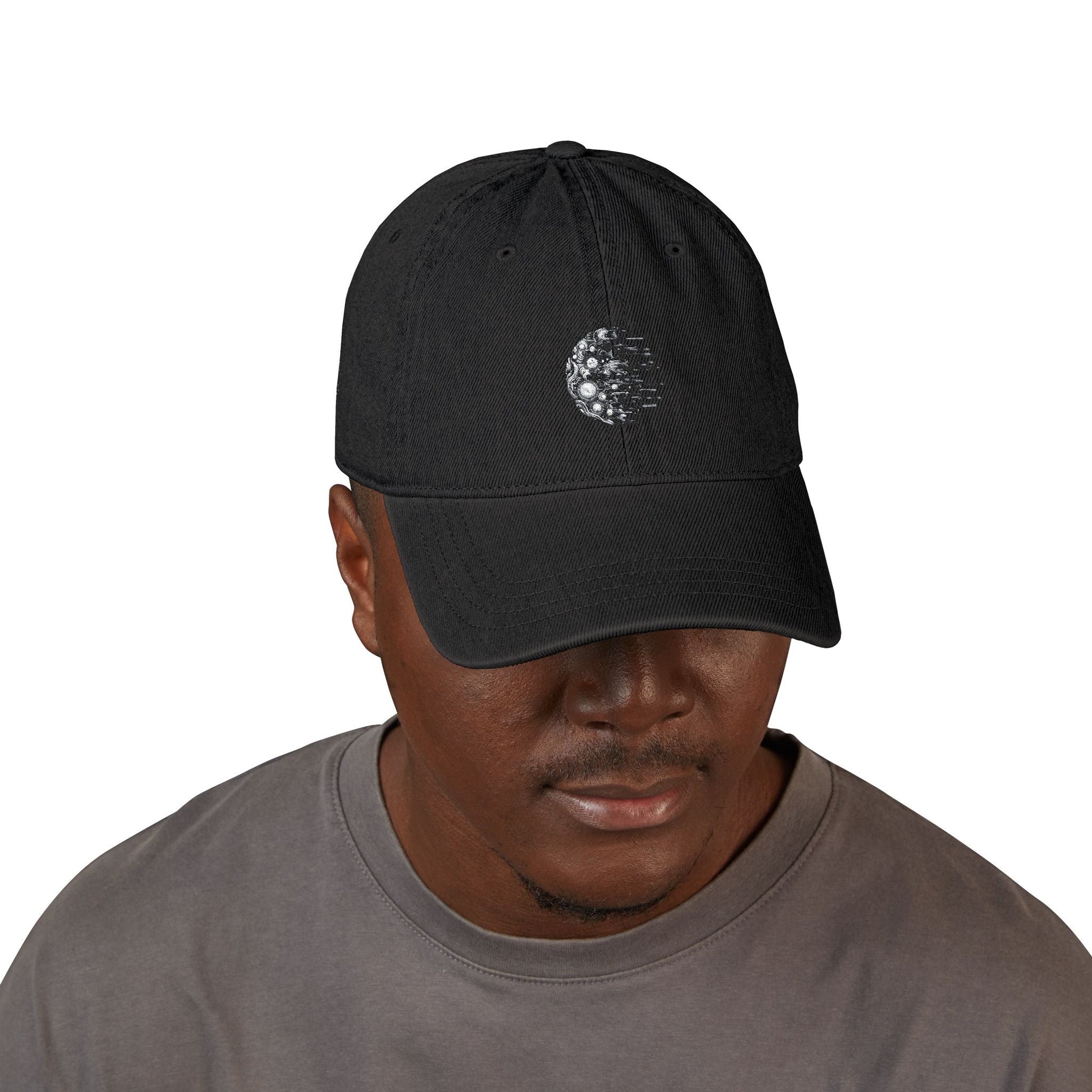 Cosmic Embroidered Denim Hat - This to will Passs black collectionCosmic Embroidered Denim Hat - This to will Passs black collection
