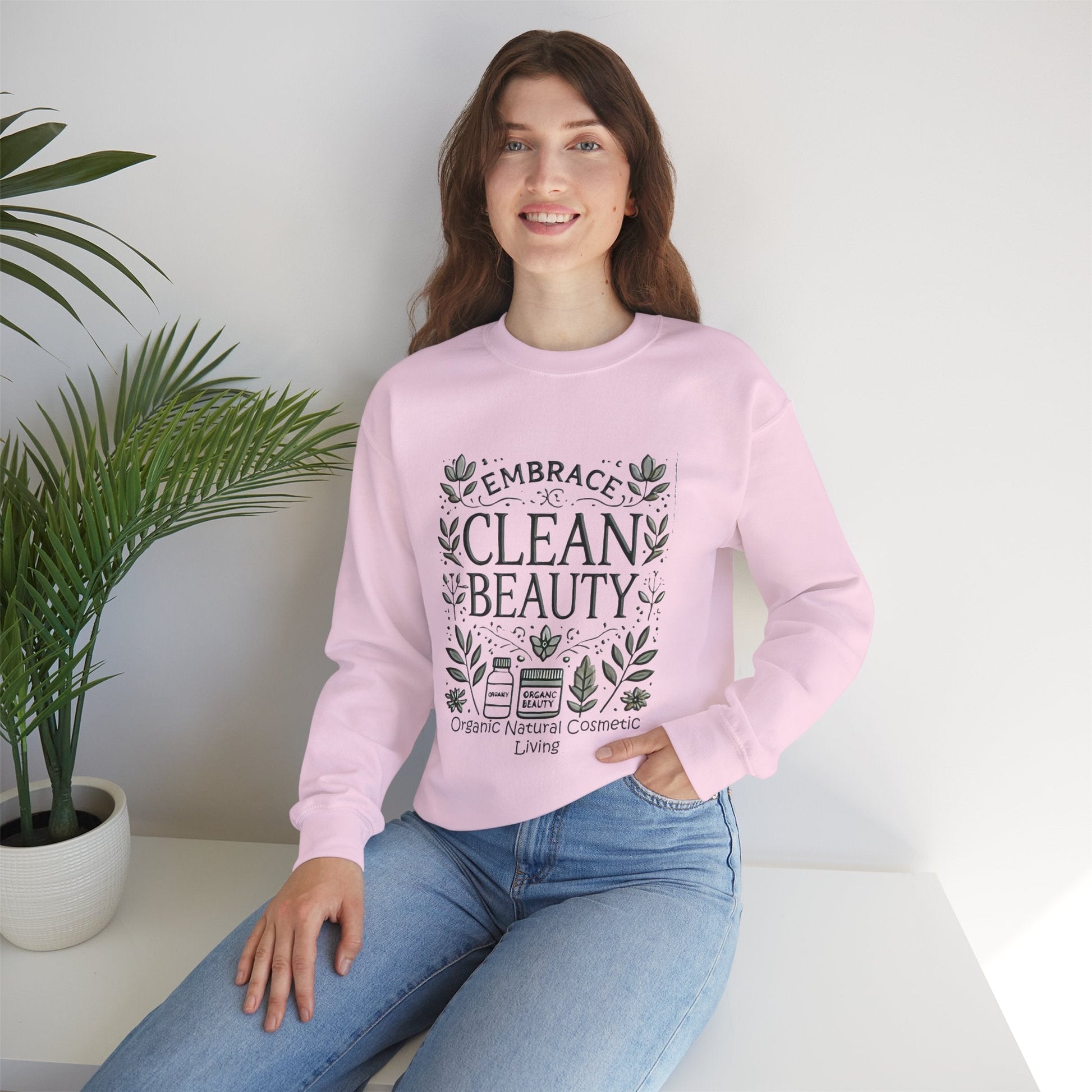 Unisex Heavy Blend - Crewneck Sweatshirt Feel Warm & Cozy