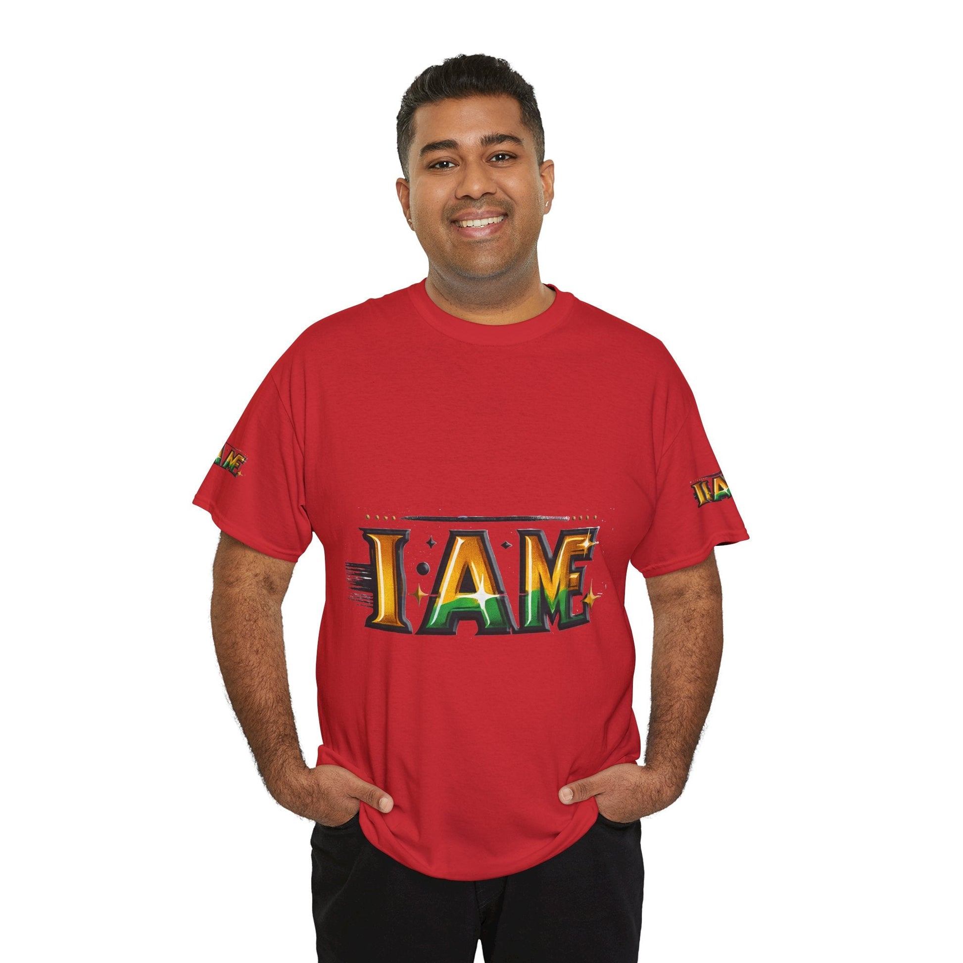 Unisex Heavy Cotton T-shirt - I Am Me - Classic Comfort, Everyday Style