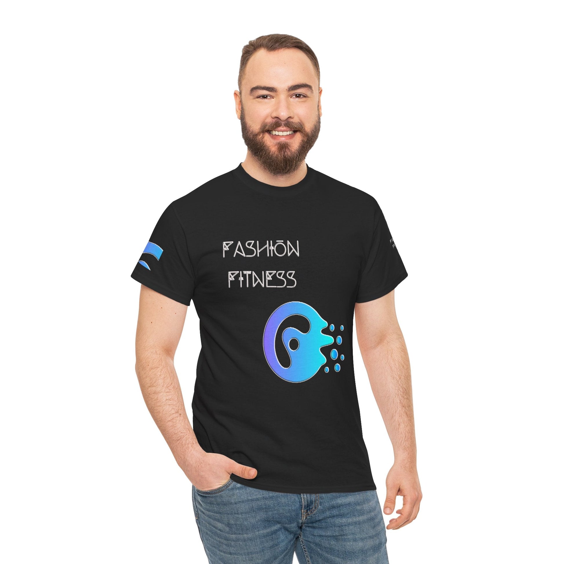 Unisex Heavy Cotton T-shirt  - Fashion Fitness Built for Everyday