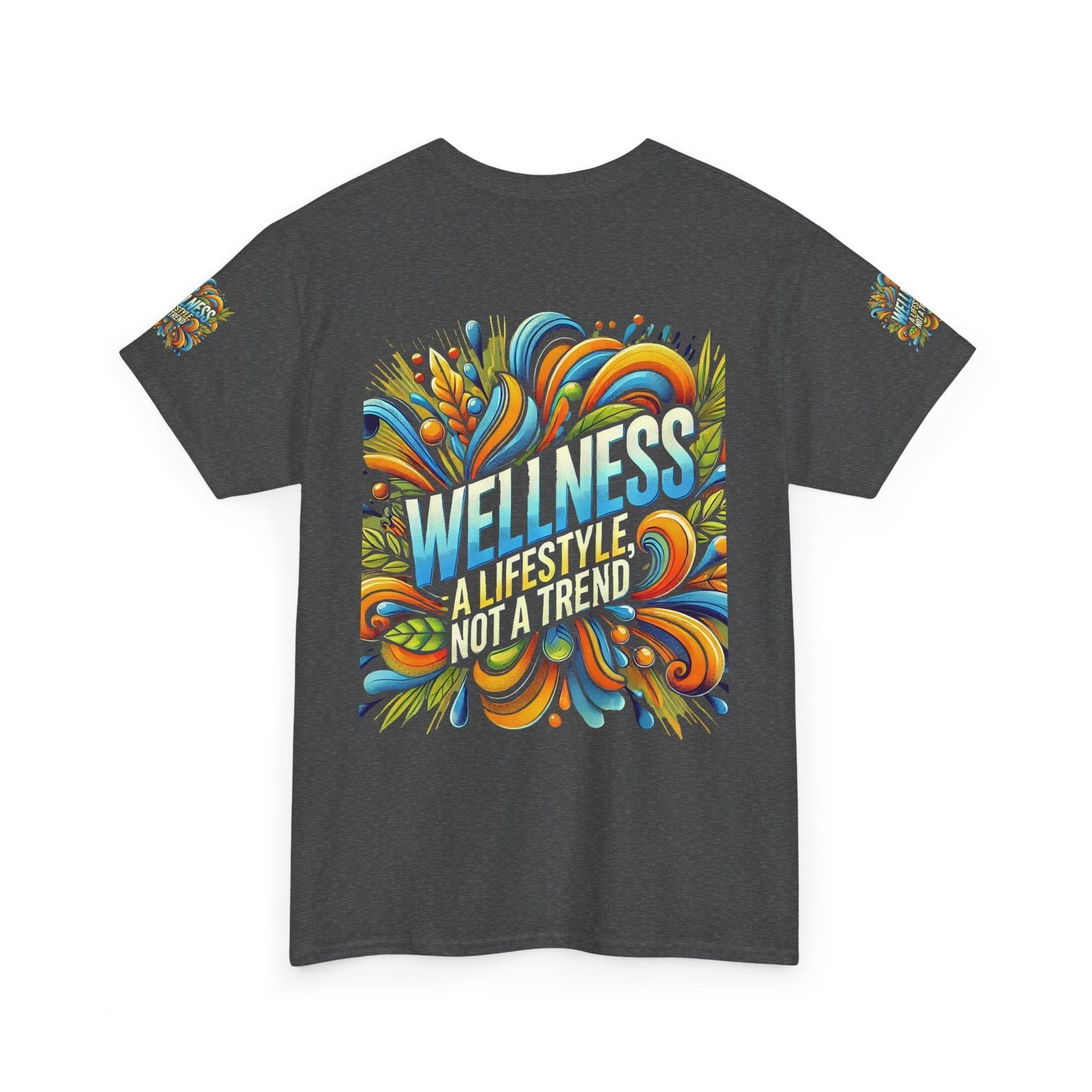 Unisex Heavy Cotton T-shirt - Wellness Is A Lifestyle Not A Trend