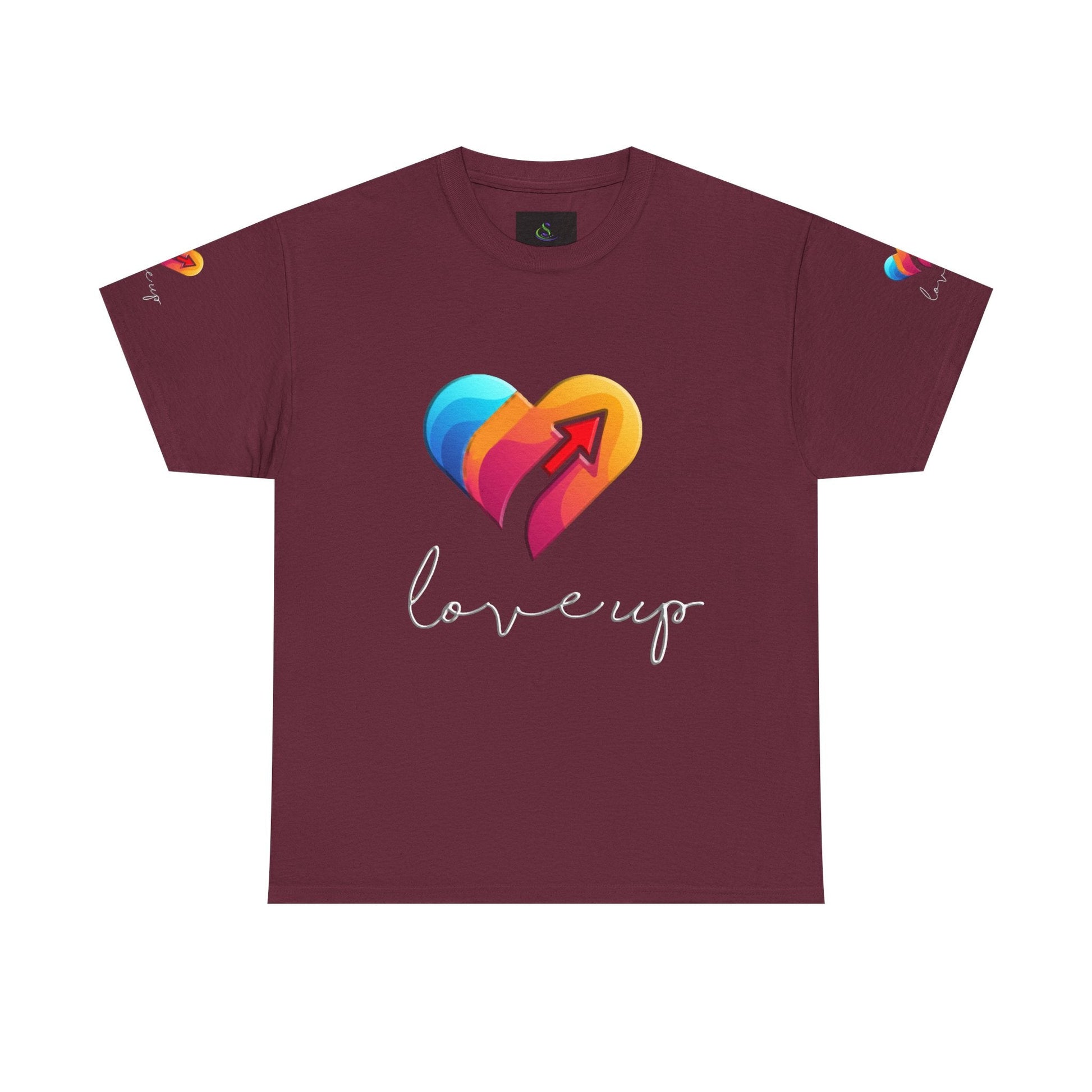 Unisex Heavy Cotton T-shirt - Love's Up Premium Comfort & Timeless Style