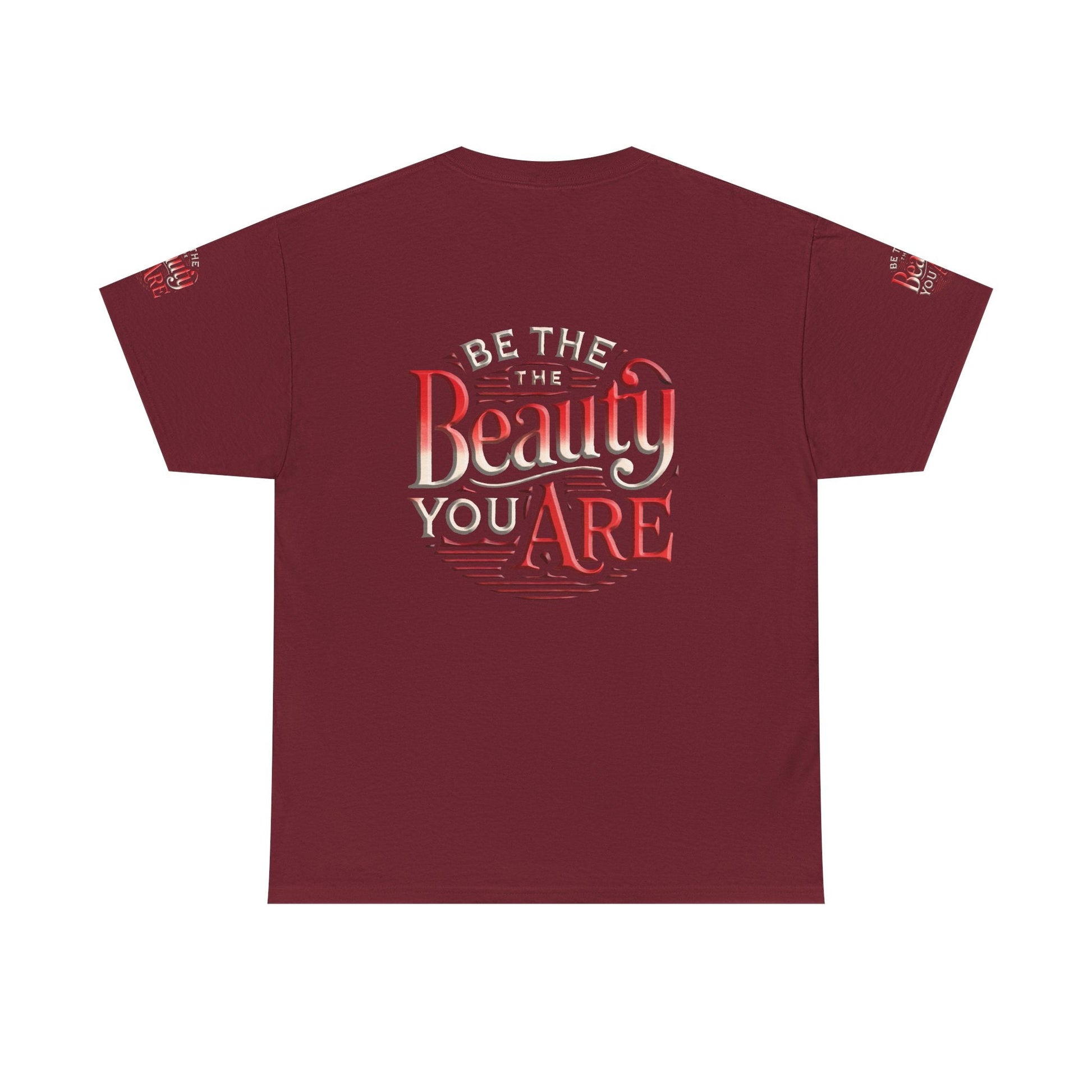 Unisex Heavy Cotton T-shirt - Be the Beauty You Are  Classic & Comfy
