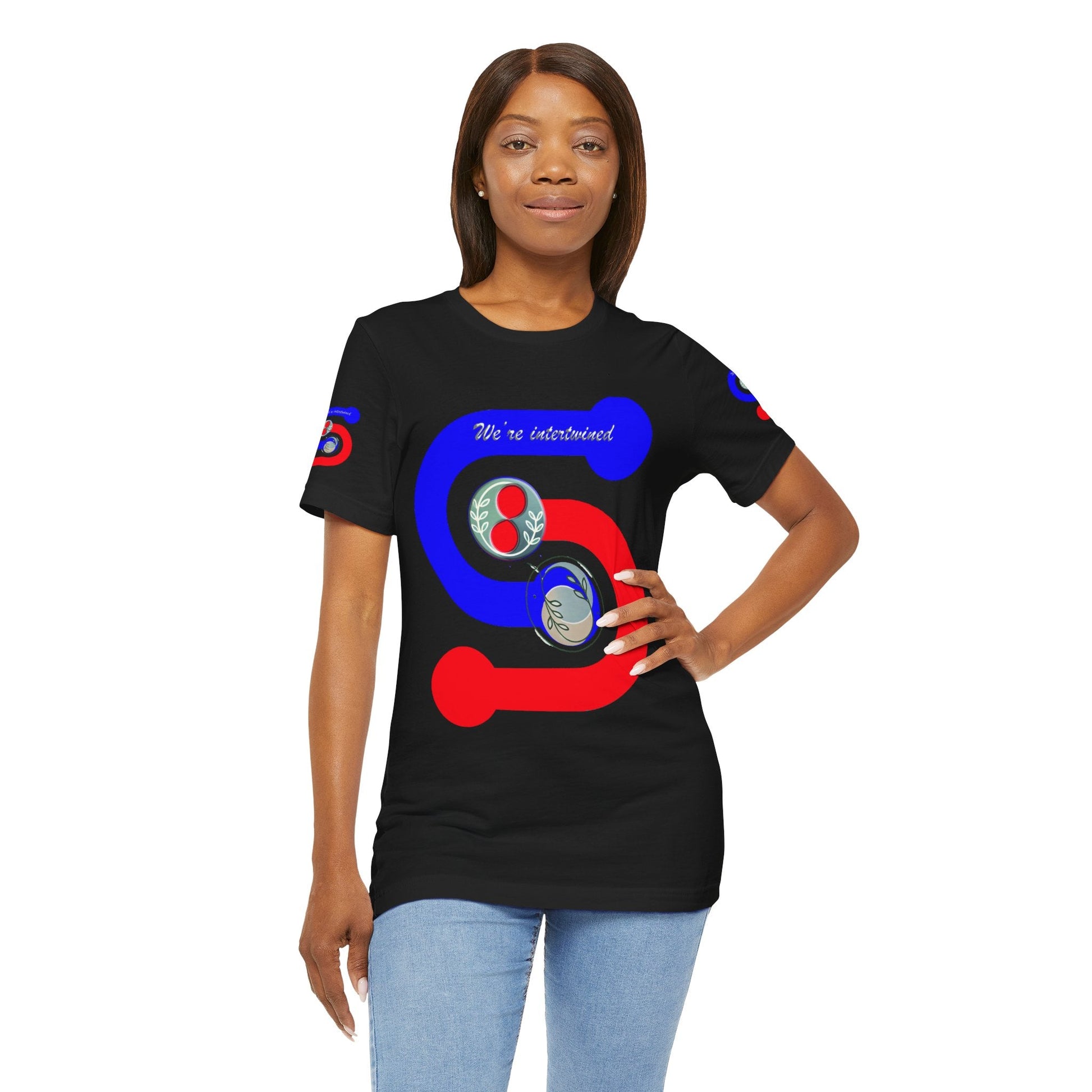 Unisex Jersey Short Sleeve T-shirt - We're Interconnected
