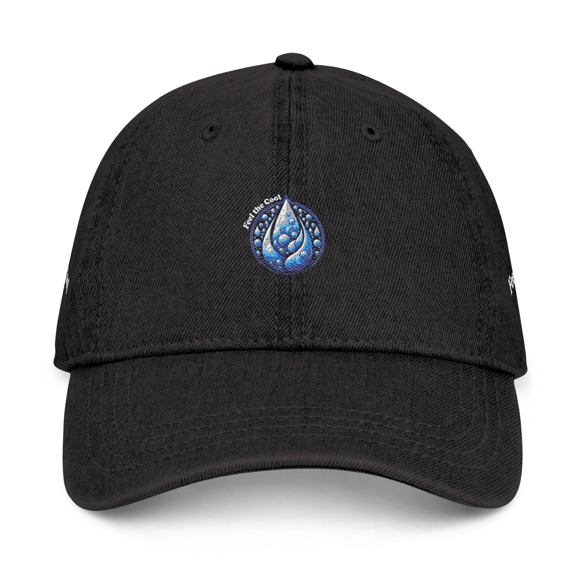 Embroidered Denim Hat – Cove Design for Nature Lovers Feel the Cool