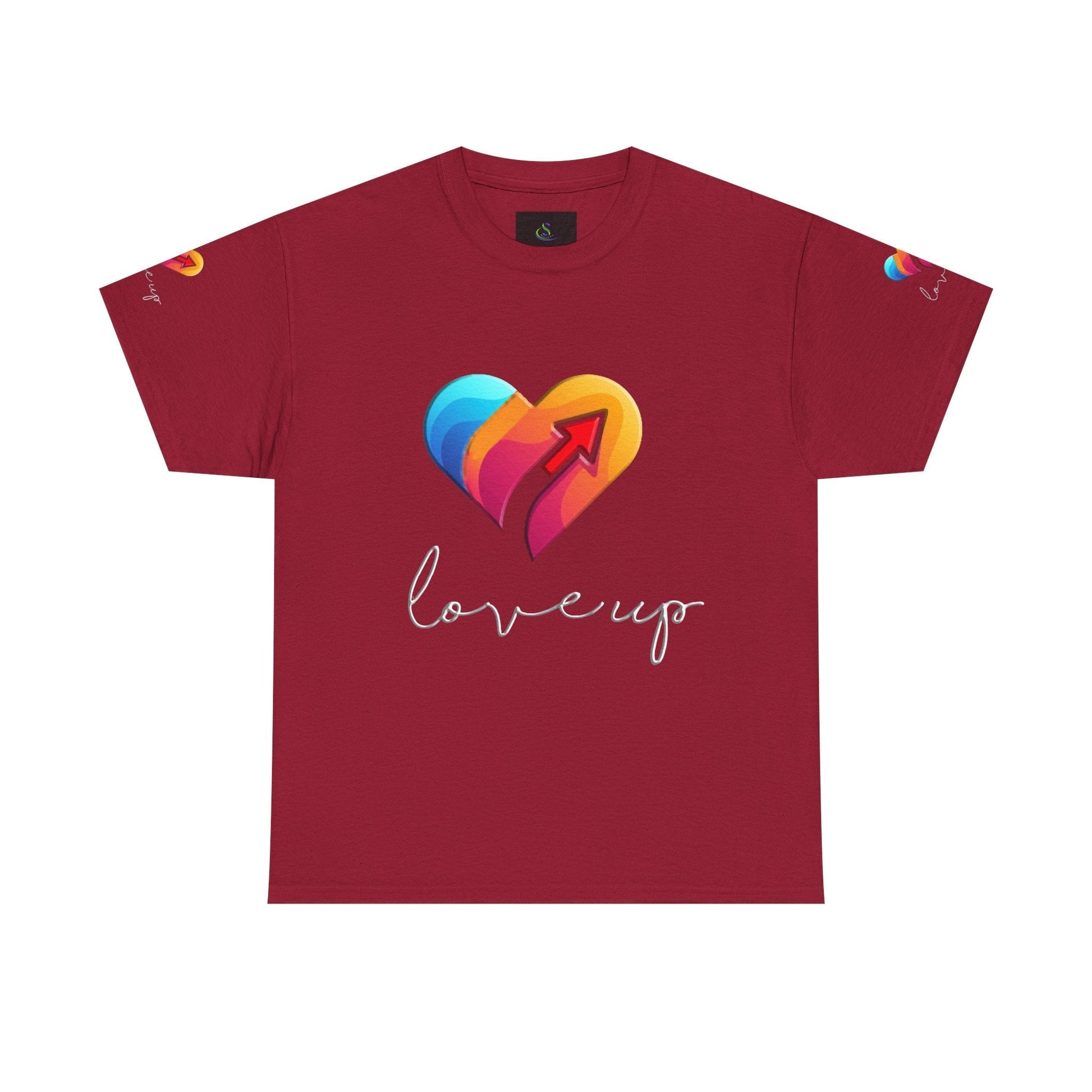 Unisex Heavy Cotton T-shirt - Love's Up Premium Comfort & Timeless Style