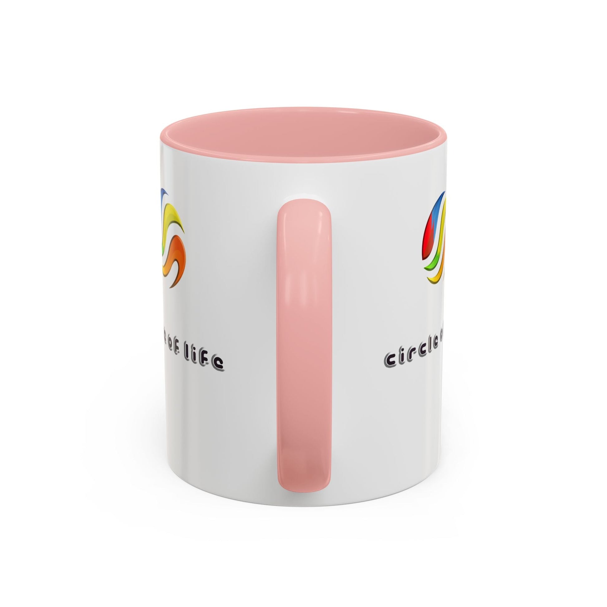 Accent Coffee Mug - (11, 15oz) Circle of Life Stylish Ceramic Mug