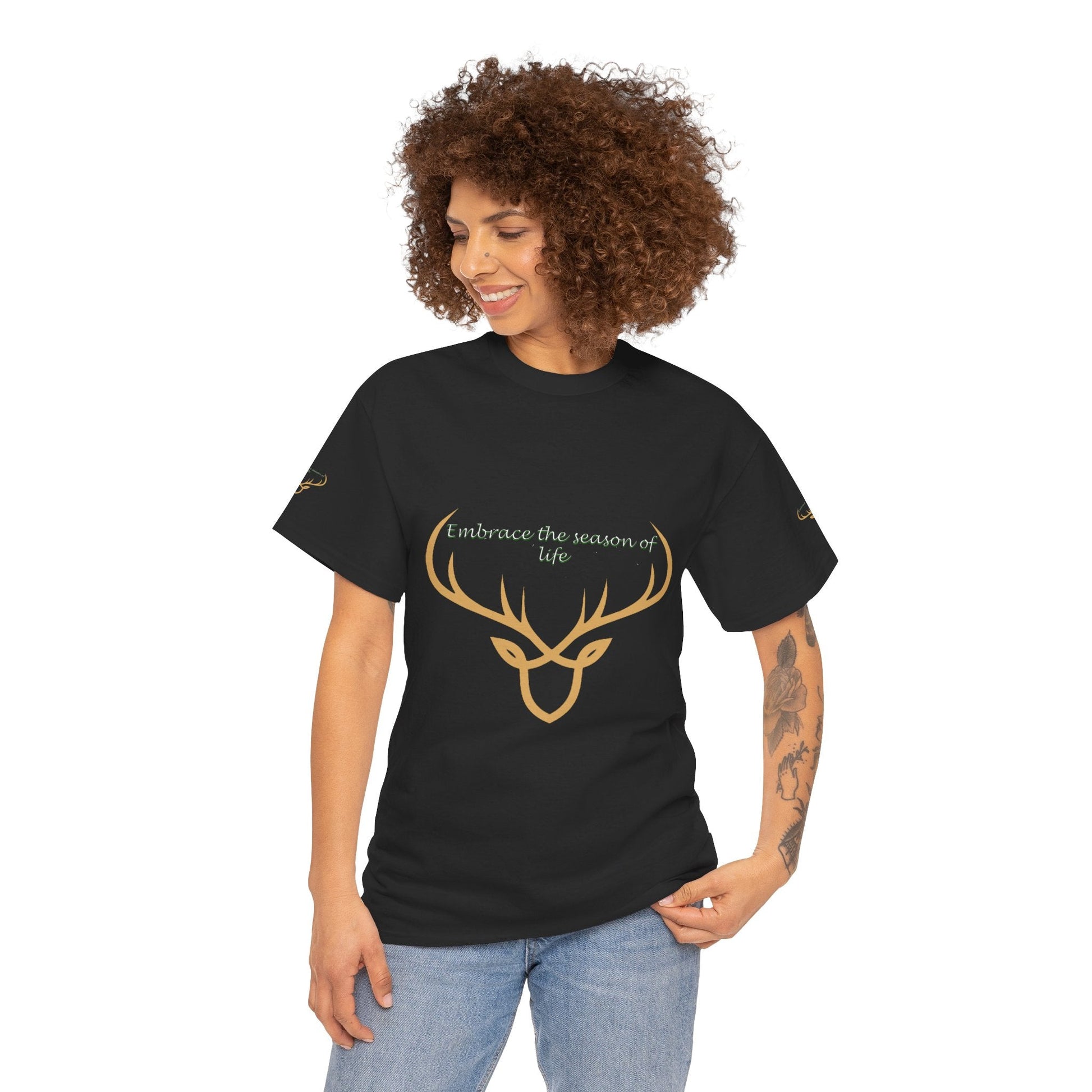 Unisex Heavy Cotton T-shirt - Embrace the Season of Life for Everyday