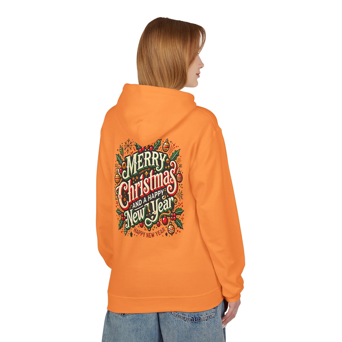 Unisex Midweight Softstyle Fleece Hoodie" Christmas "