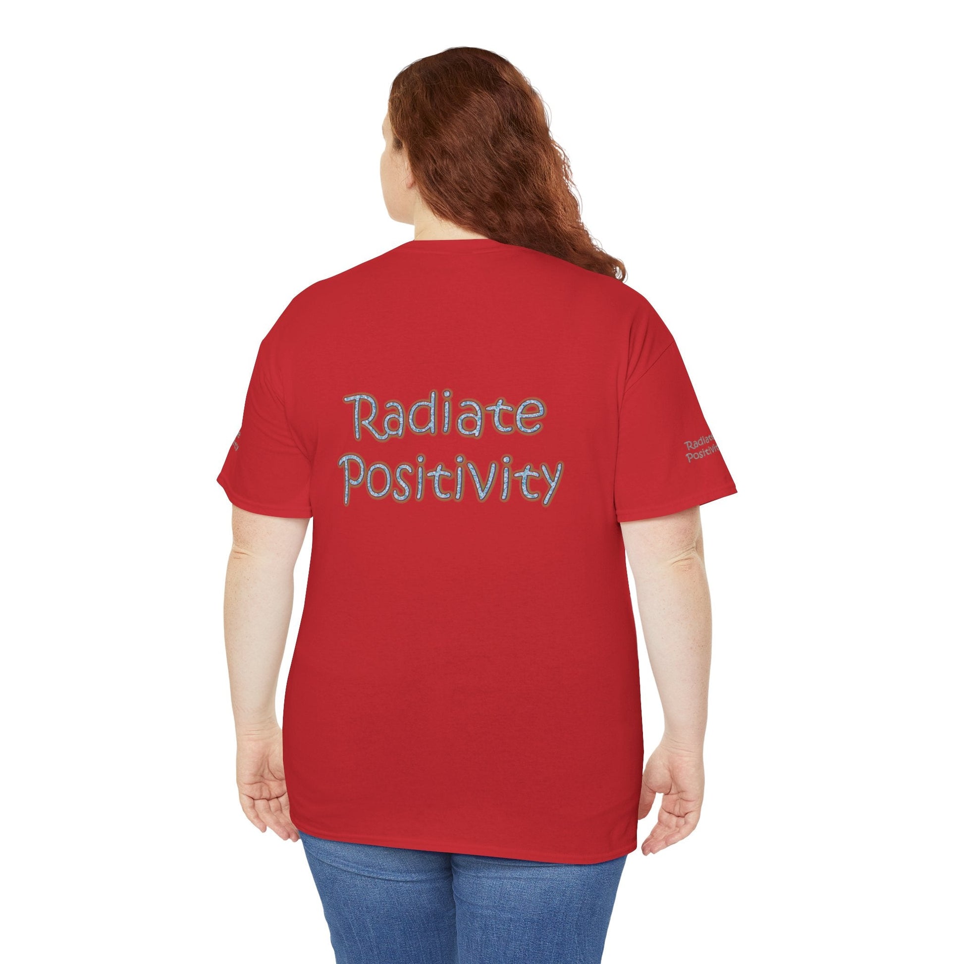 Unisex Heavy Cotton T-shirt - You Are Enough - Radiate Positivity