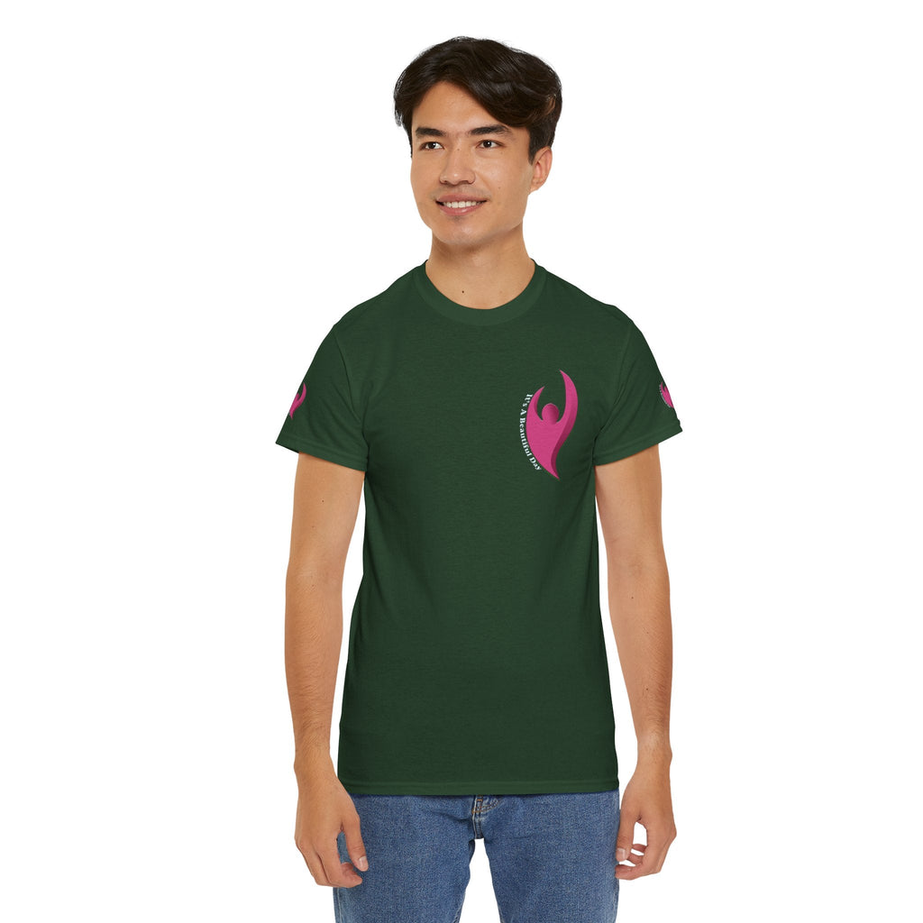 Unisex Beautiful Day Heavy Cotton T-shirt -Classic Comfort & Style