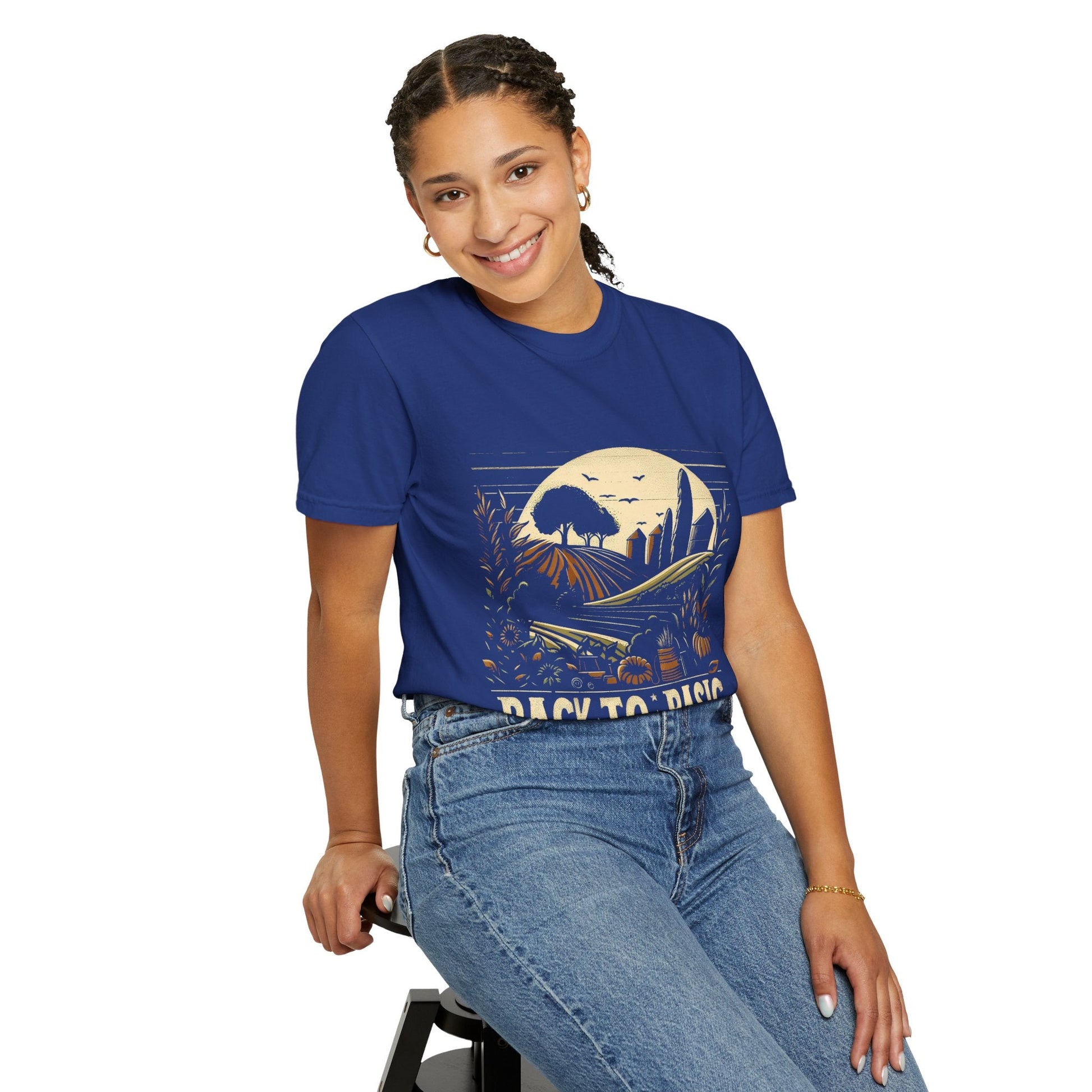 Unisex Garment-Dyed T-shirt - Back To Basic Ethically Made for Comfort