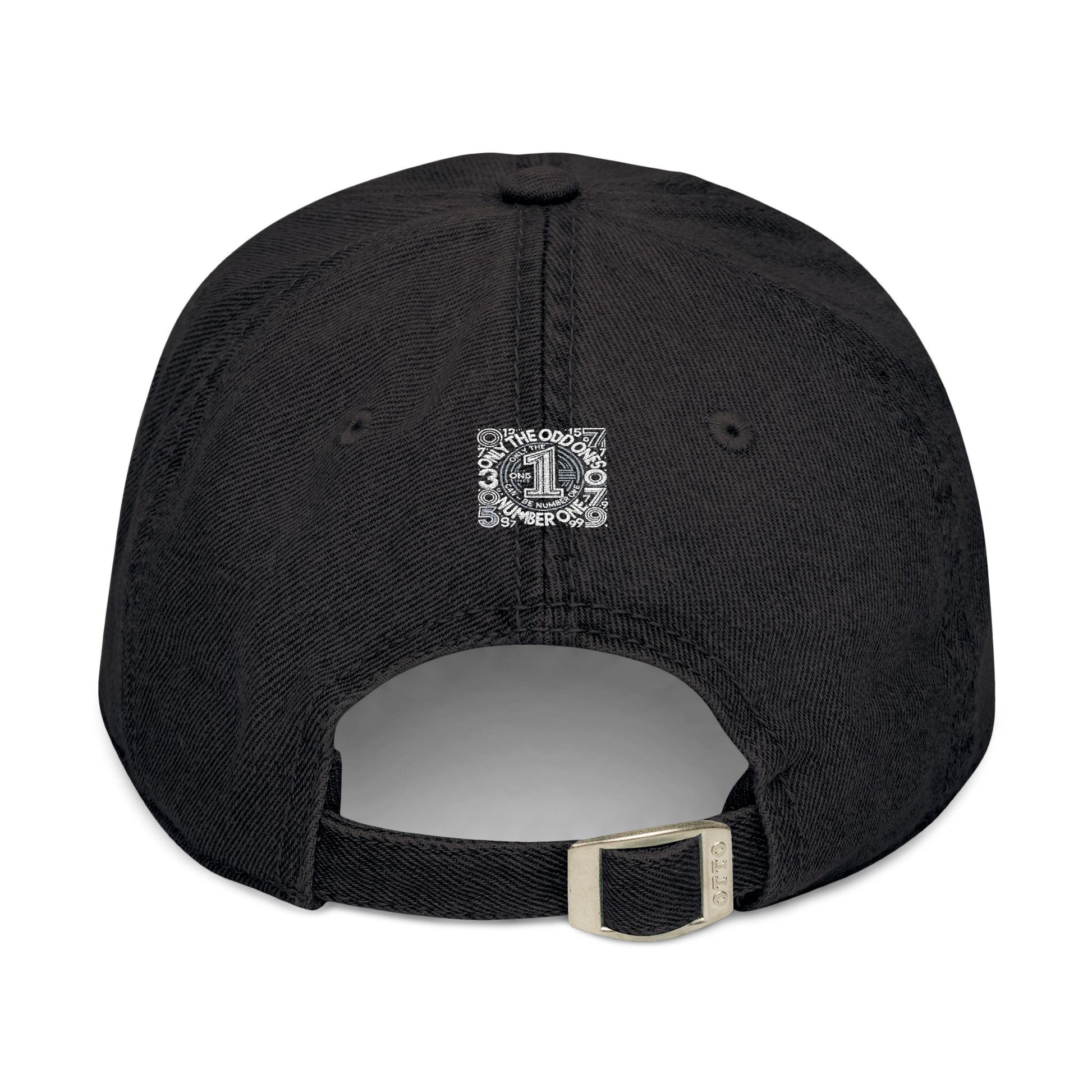 Unique Embroidered Denim Hat-Celebrate Individuality! Only the Odd Ones