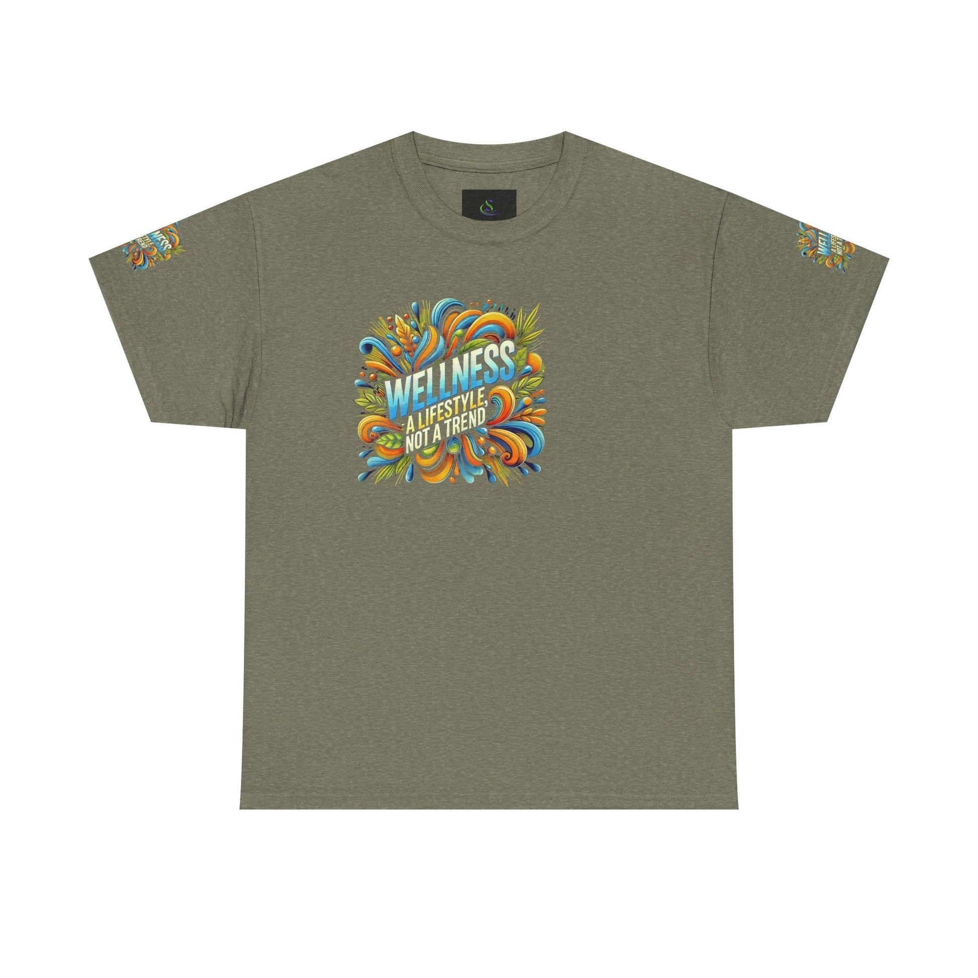 Unisex Heavy Cotton T-shirt - Wellness Is A Lifestyle Not A Trend