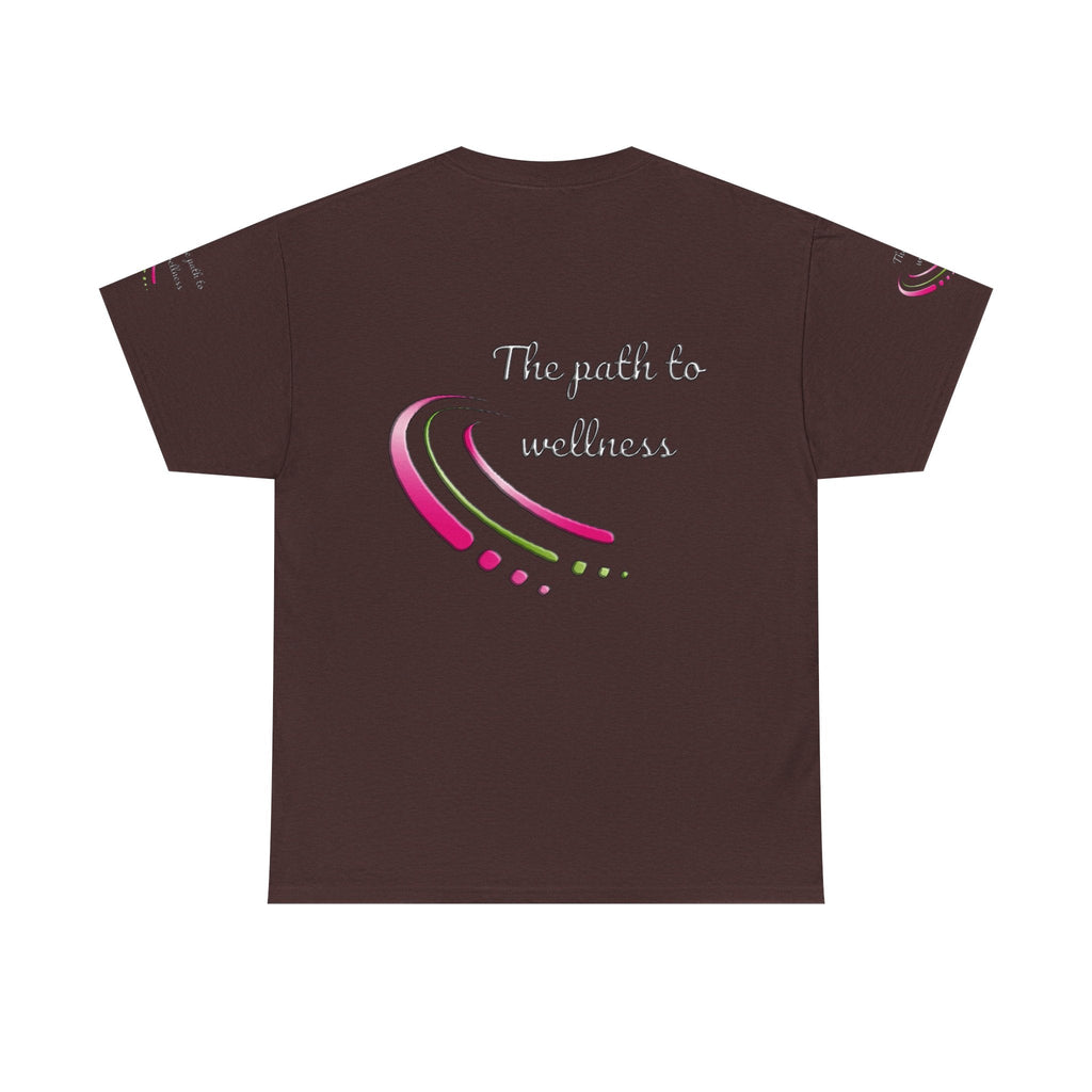 Unisex Welllness Heavy Cotton T-shirt - The Path To Wellness  Everyday