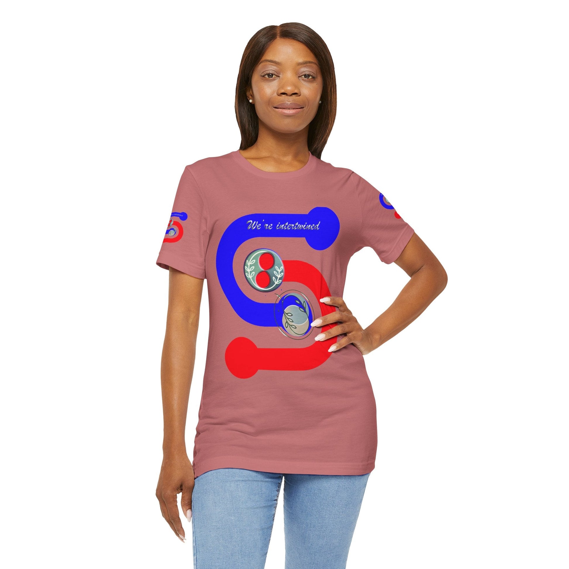 Unisex Jersey Short Sleeve T-shirt - We're Interconnected