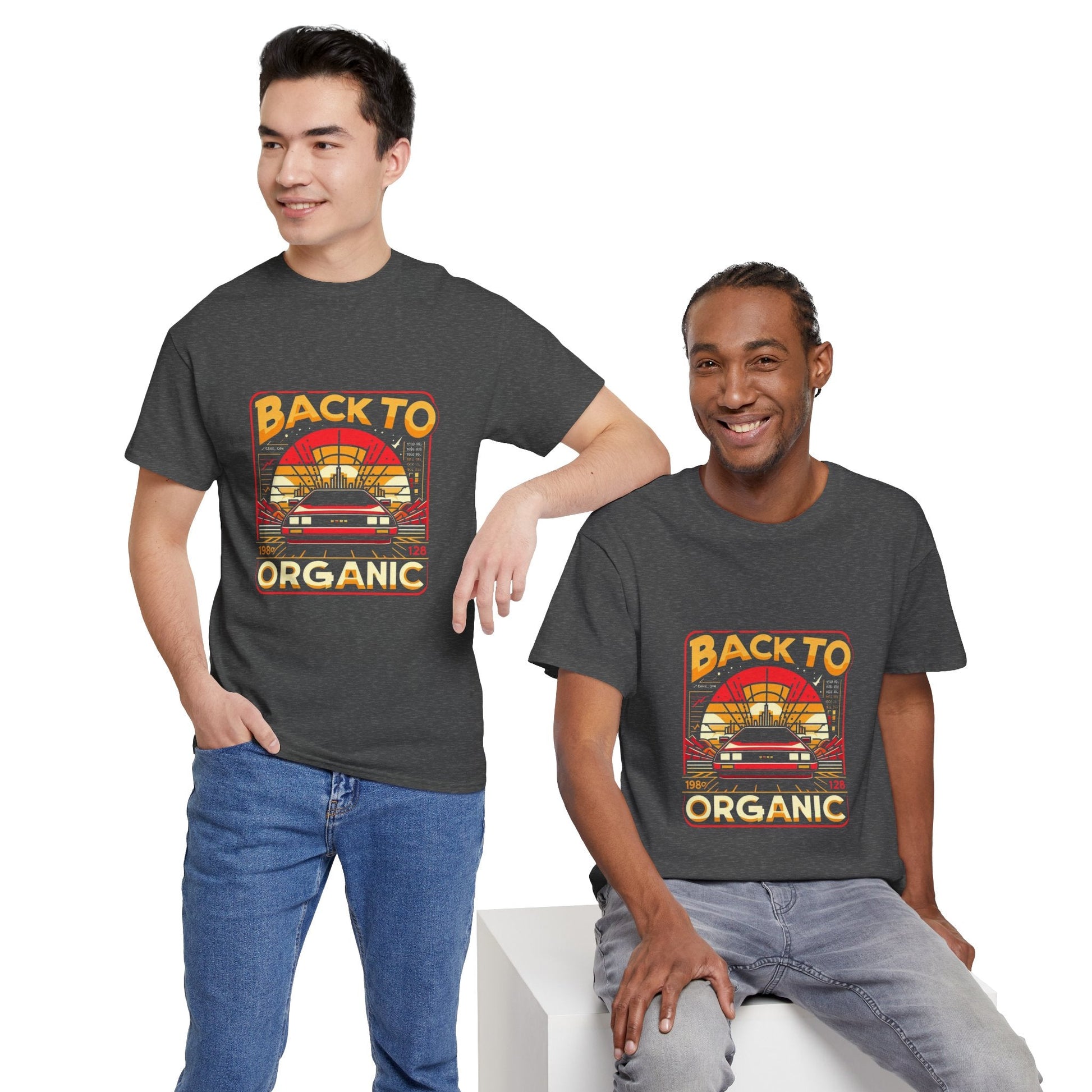 Unisex Heavy Cotton T-shirt - Classic Comfort, Style Back to Organic
