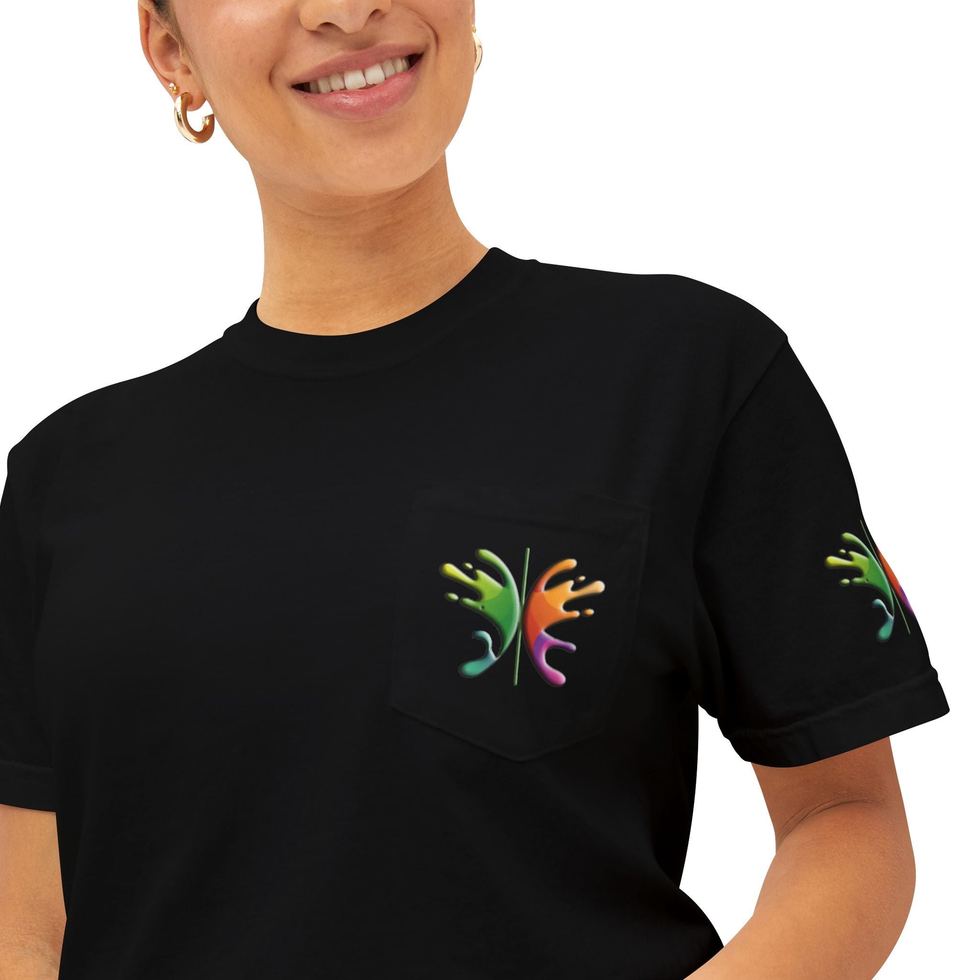 Unisex Garment-Dyed - Pocket T-Shirt Rebound Made for Everyday Comfort