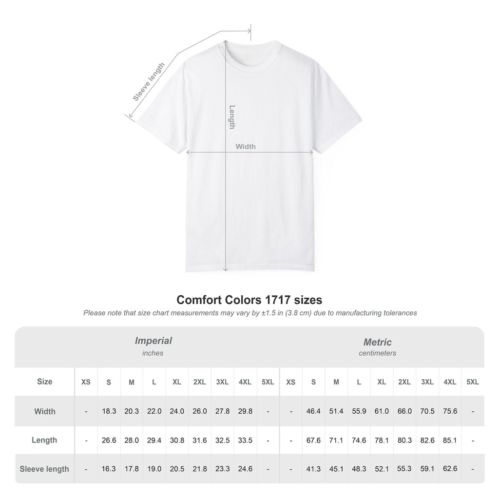 Unisex Garment-Dyed T-shirt Know Your Antioxidants Feel the Power