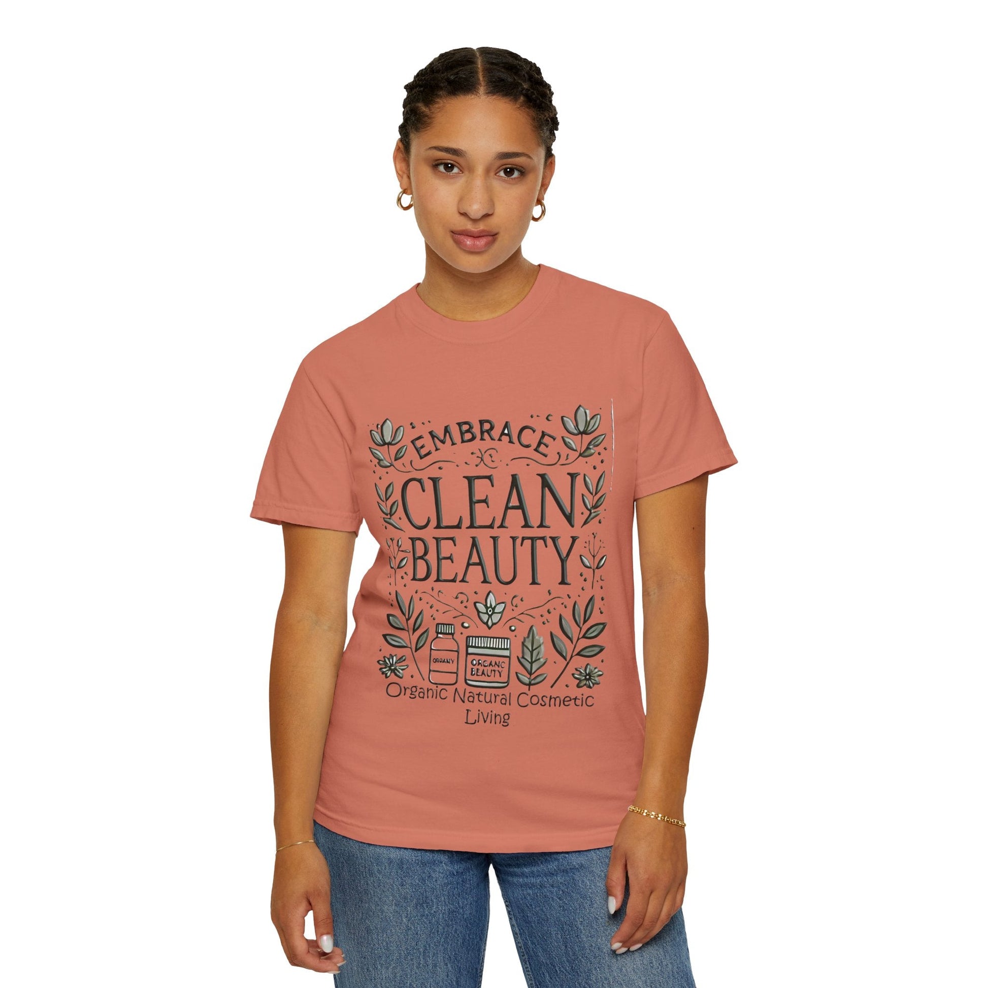 Clean Beauty Unisex t-shirt - Organic Natural Cosmetic Living Tee