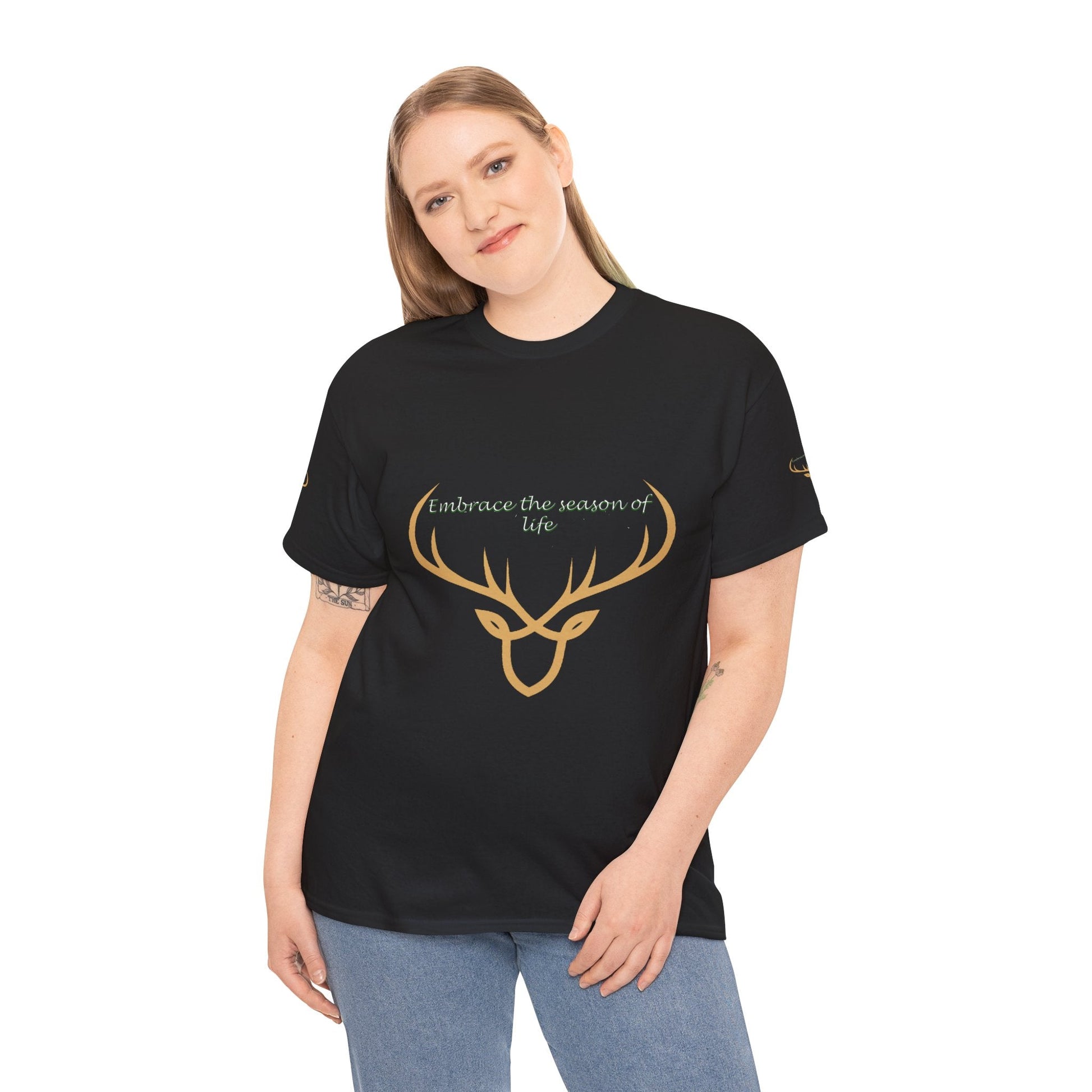 Unisex Heavy Cotton T-shirt - Embrace the Season of Life for Everyday