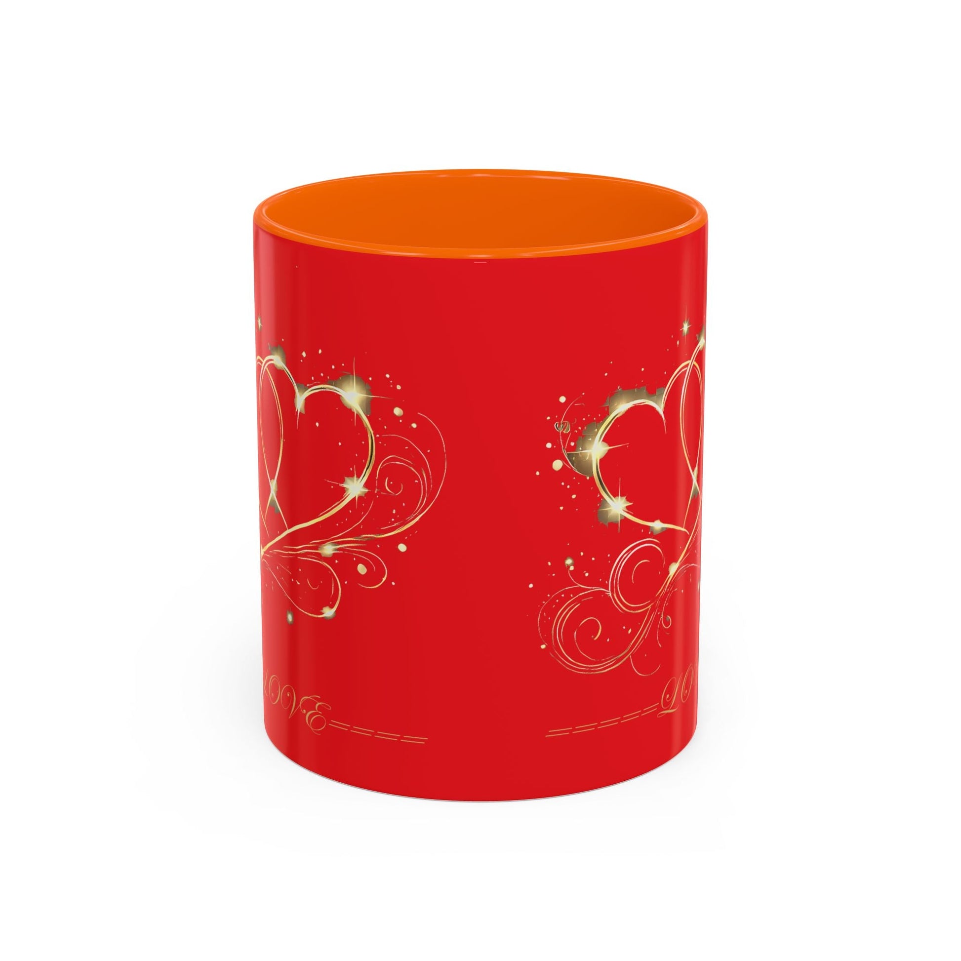 Accent Coffee Mug - (11, 15oz) Valentine Mug Special Bold Color