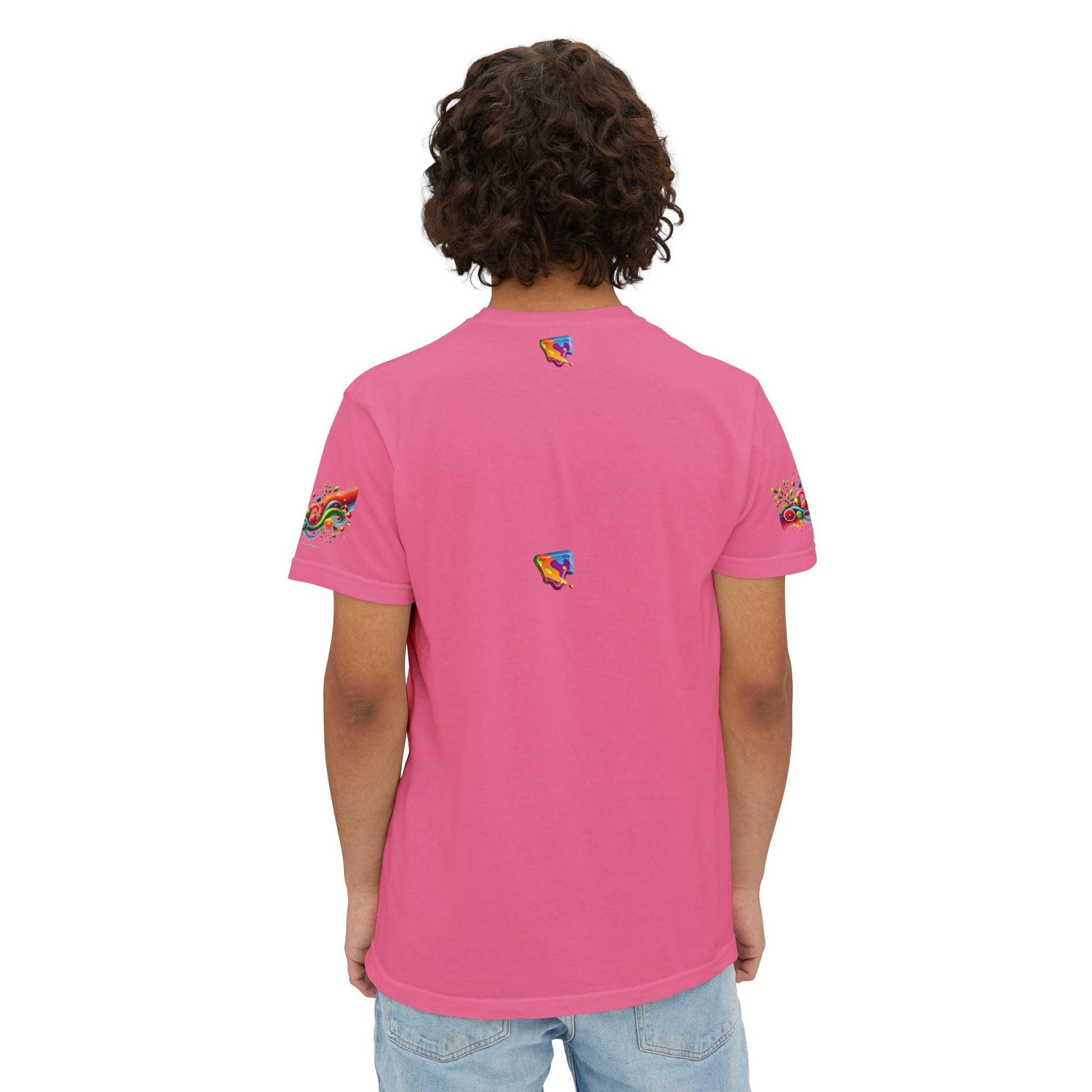 Unisex Garment-Dyed Pocket t-shirt -  Beauty - In Simple Design